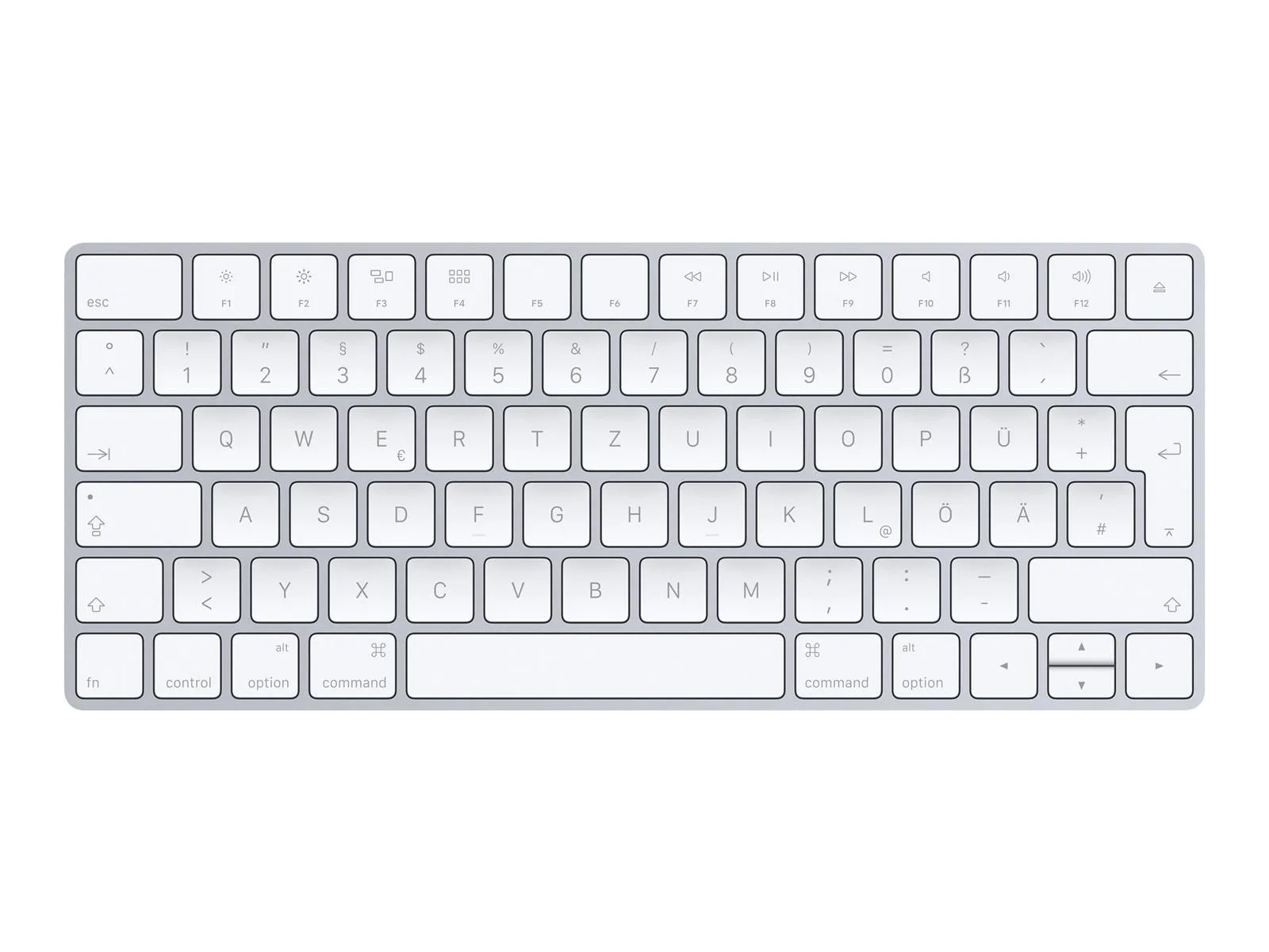 Apple Magic Keyboard - Tastatur - MLA22D/A - Bluetooth  - Deutsch QWERTZ - A1644