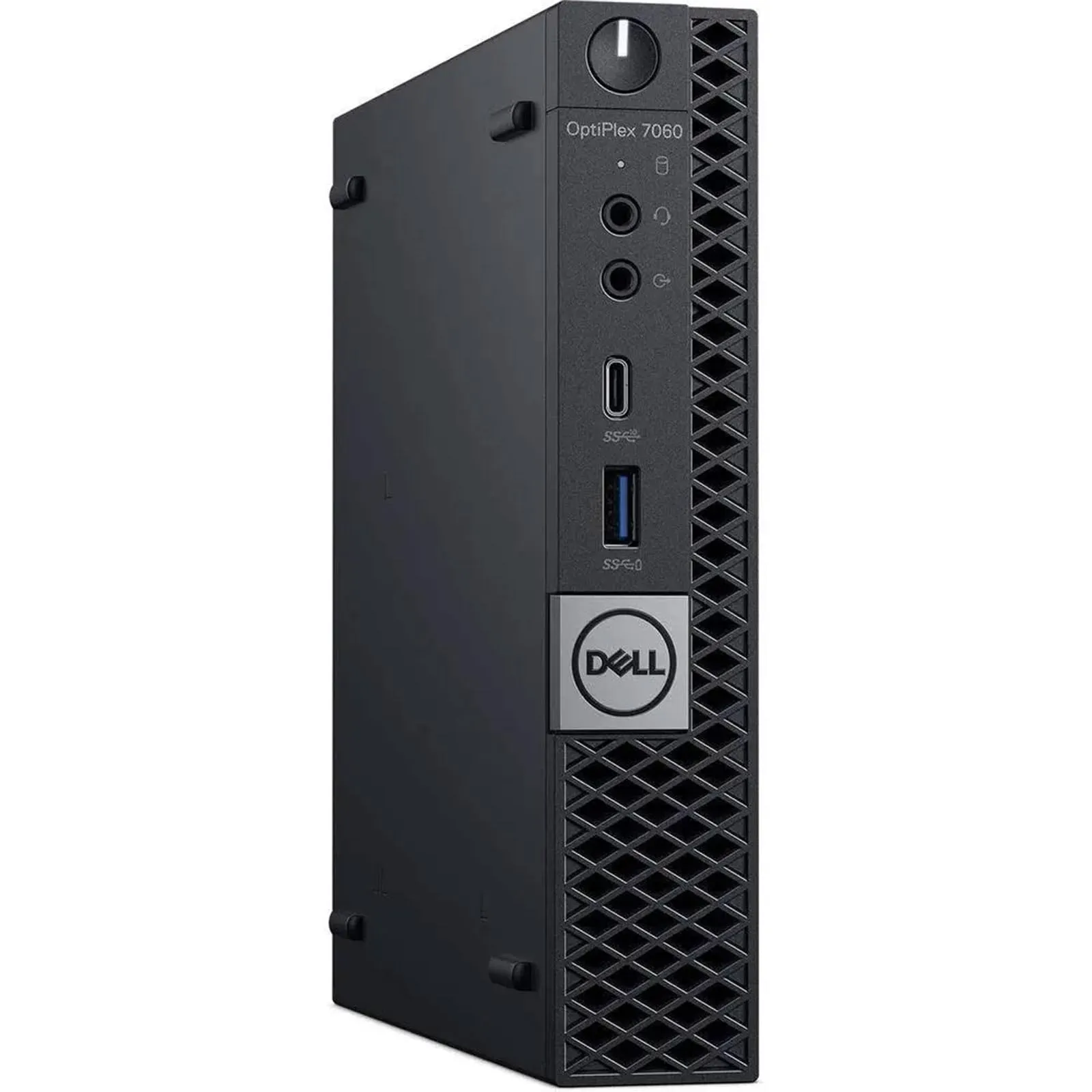 Dell Business-Mini-PC mit Lüftungsgitter und kompaktem Design