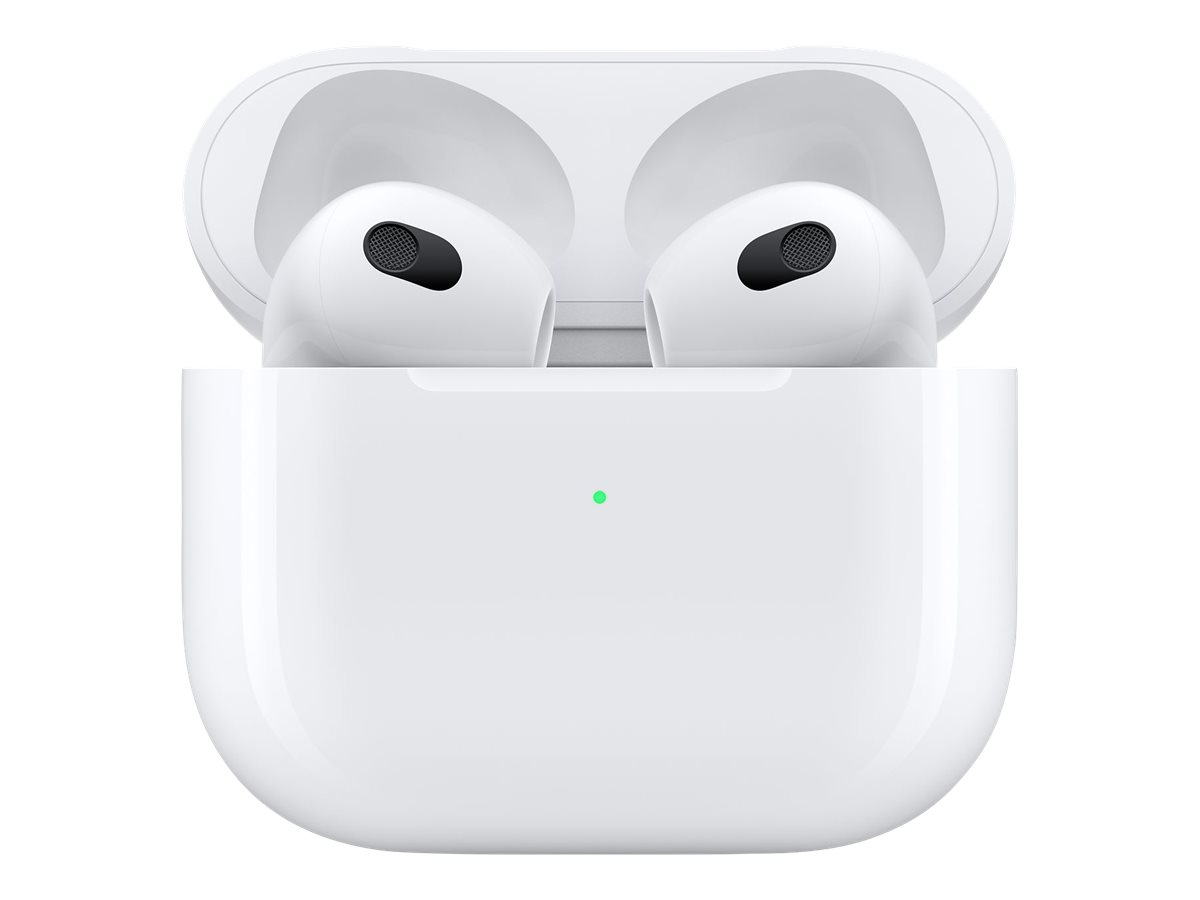 Apple AirPods 3. Generation mit Ladecase | True Wireless-Kopfhörer mit Mikrofon