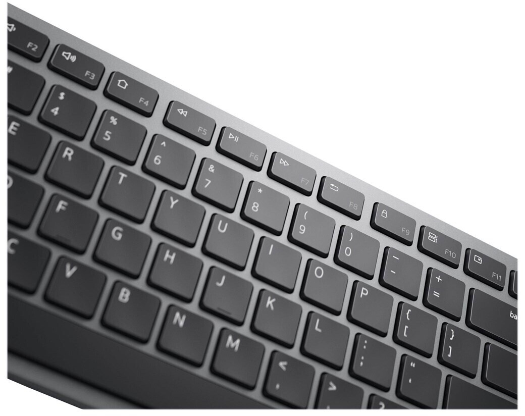 Dell Pro Plus Tastatur und Maus Set | KM7321W | Kabellos + Bluetooth | QWERTZ - Deutsch