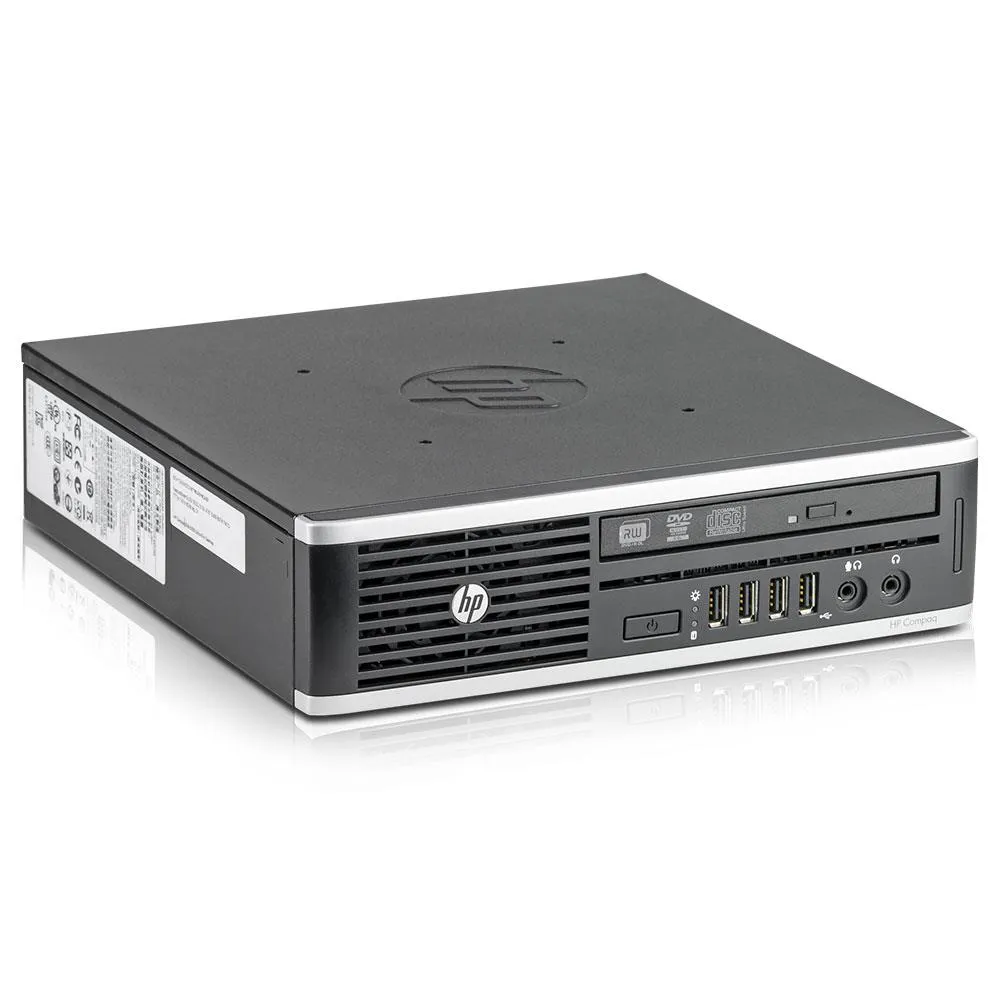 HP Compaq Elite 8200 USDT | i5-2400S | 4GB | 250GB HDD | DVD-RW | Win 10 Pro