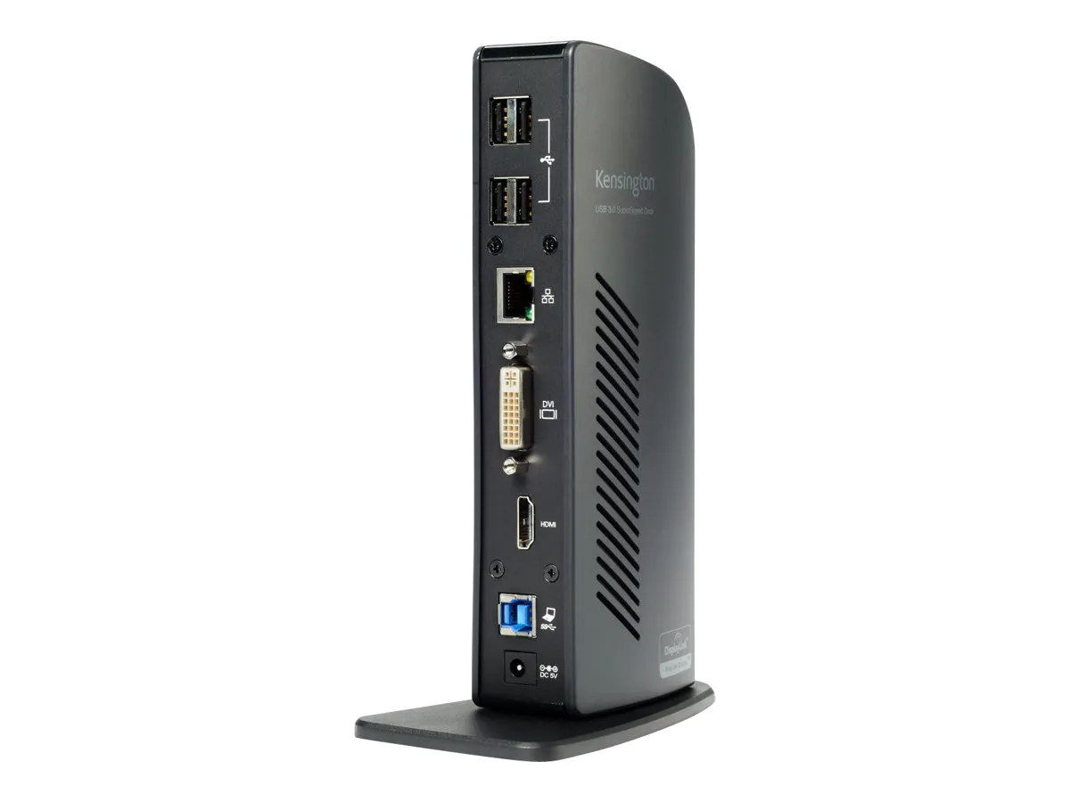 Kensington USB 3.0 Dual Docking Station (sd3500v) Port Replikator ohne Netzteil