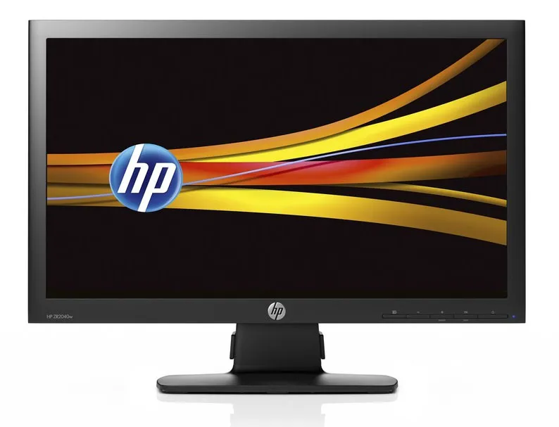 HP ZR2440w Monitor | 24" | WUXGA | HDMI DisplayPort DVI | schwarz - ohne Standfuß