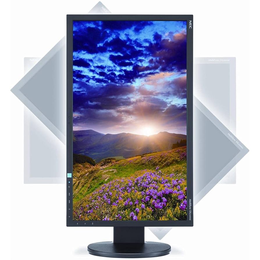 NEC MultiSync EA224WMi | 21,5" | Full HD | HDMI DisplayPort DVI | schwarz