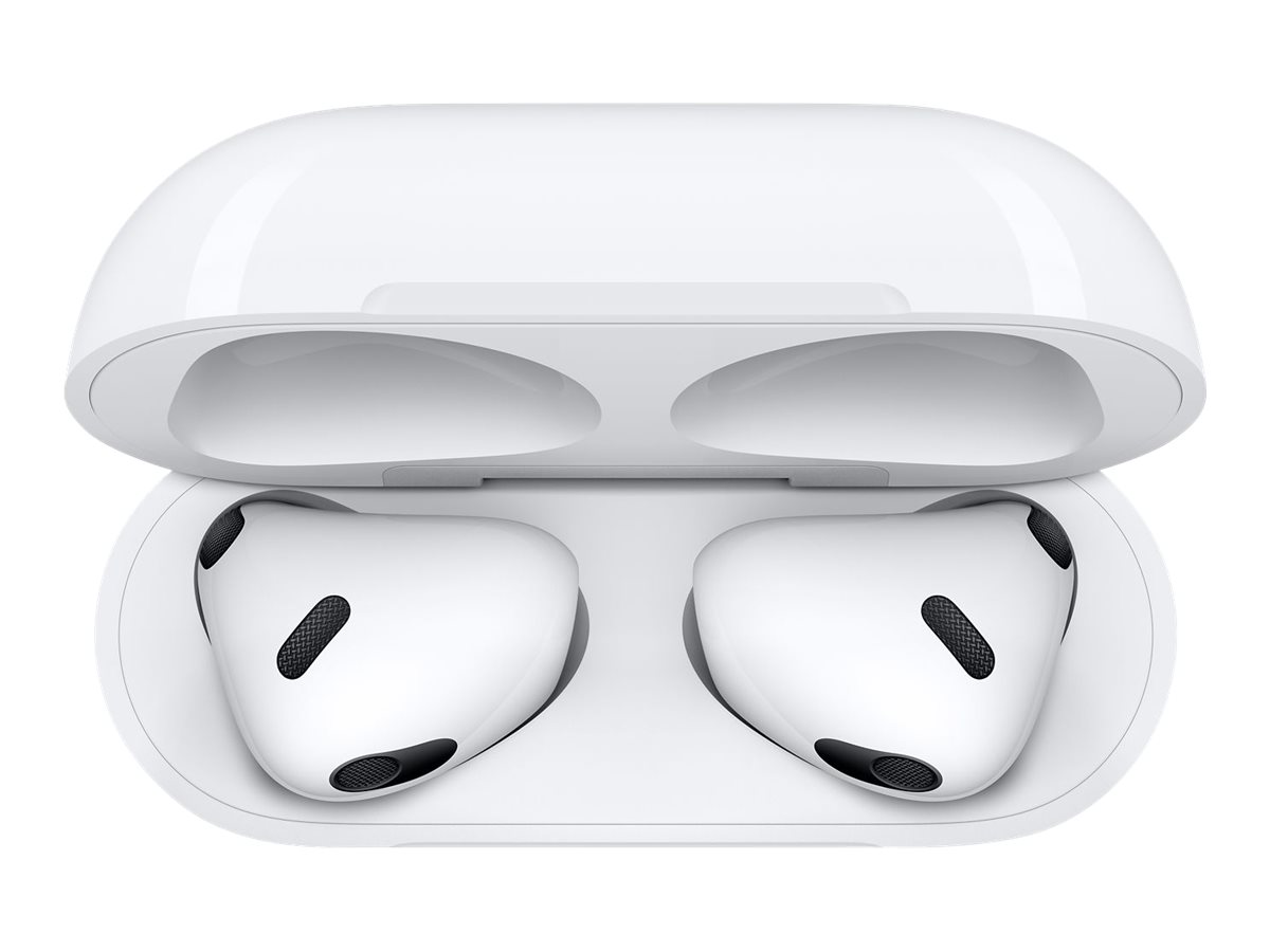 Apple AirPods 3. Generation mit Ladecase | True Wireless-Kopfhörer mit Mikrofon