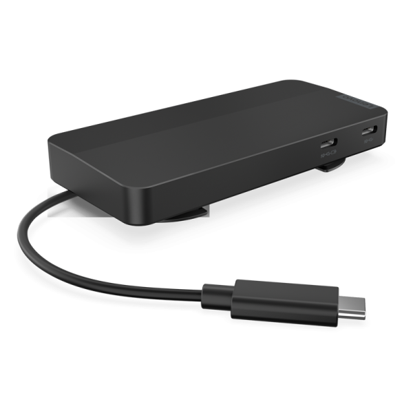 Lenovo USB-C Dual Display Travel Dock 40B9 | 4K UHD | USB-C DisplayPort HDMI | ohne Zubehör