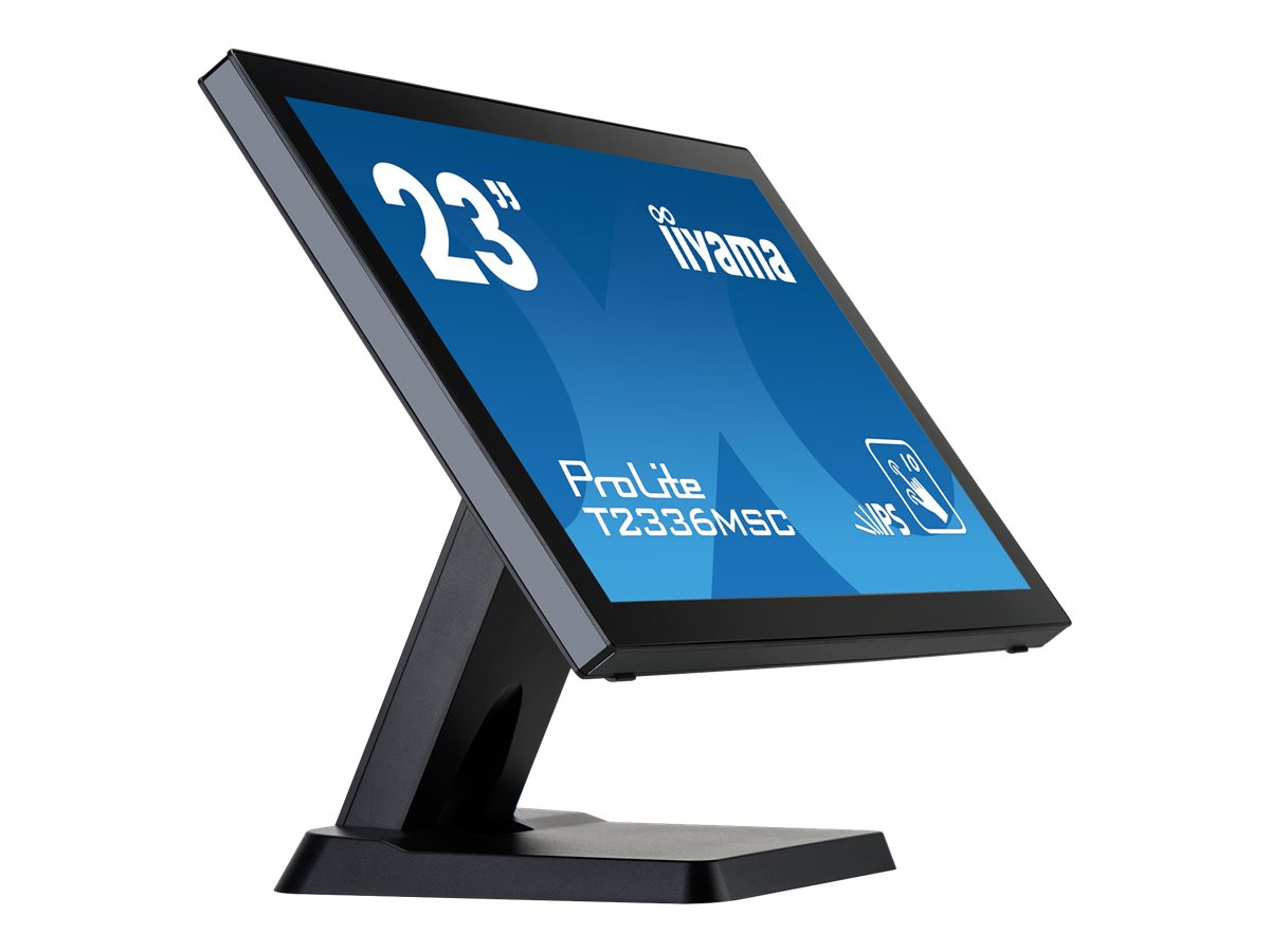 iiyama ProLite Monitor T2336MSC-B1 | 23" | IPS | DVI VGA HDMI | FHD | Touch | Schwarz - ohne Standfuß