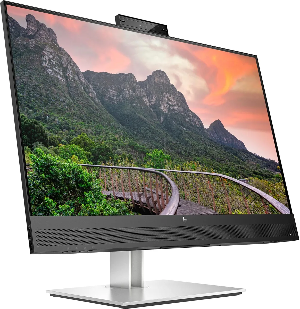 HP E27m G4 Monitor | 27" | QHD | DisplayPort HDMI | Webcam | schwarz