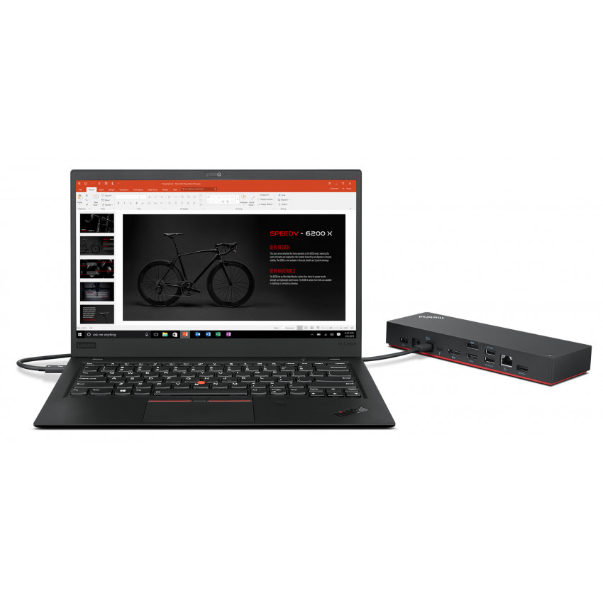 Lenovo ThinkPad Universal Thunderbolt 4 Dock | 40B0 | inkl. 300W Netzteil und Thunderbolt 4 Kabel