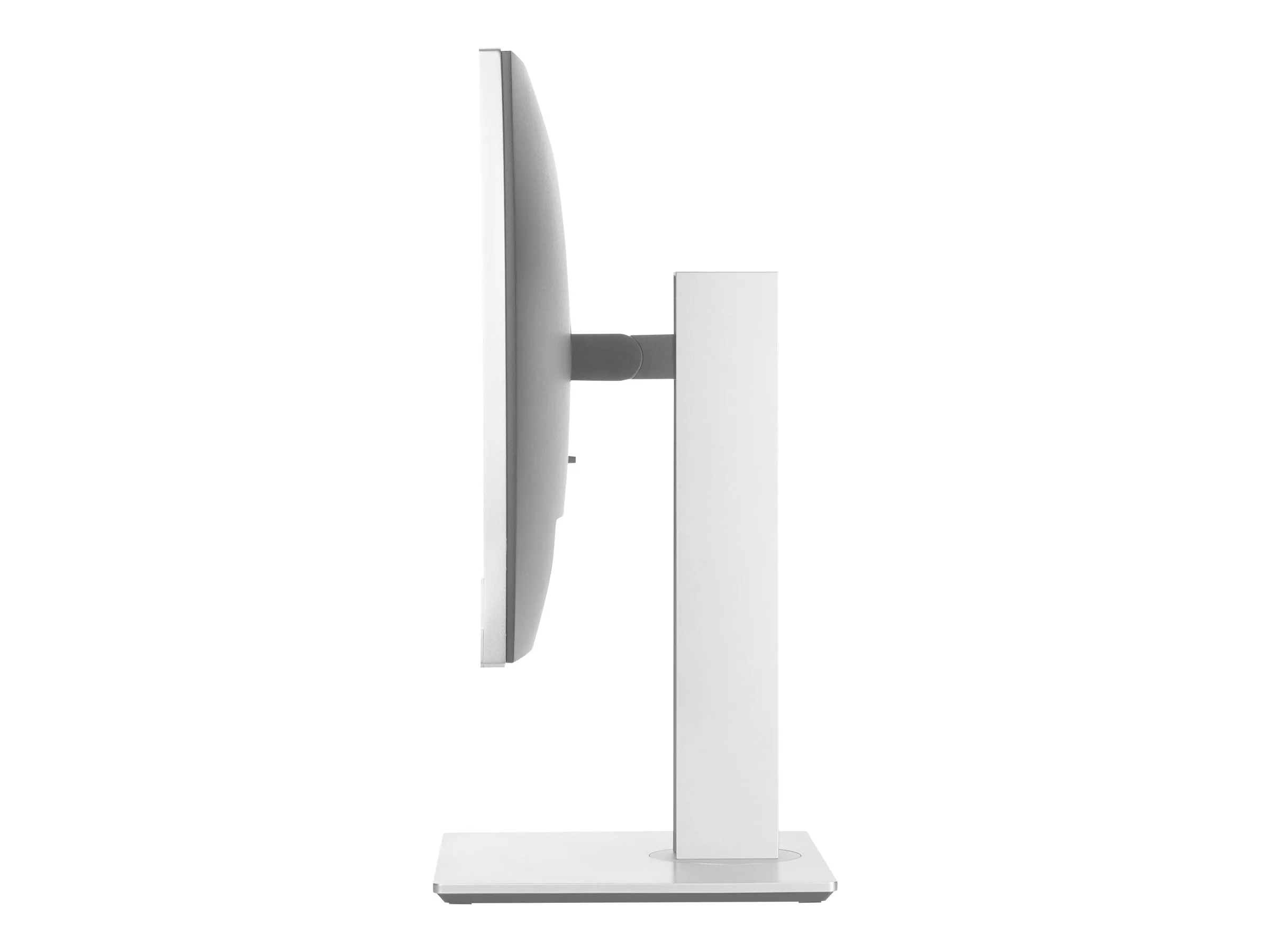 HP EliteDisplay E223 Monitor in Seitenansicht mit schlankem Gehäuse und sichtbarem Standfuß