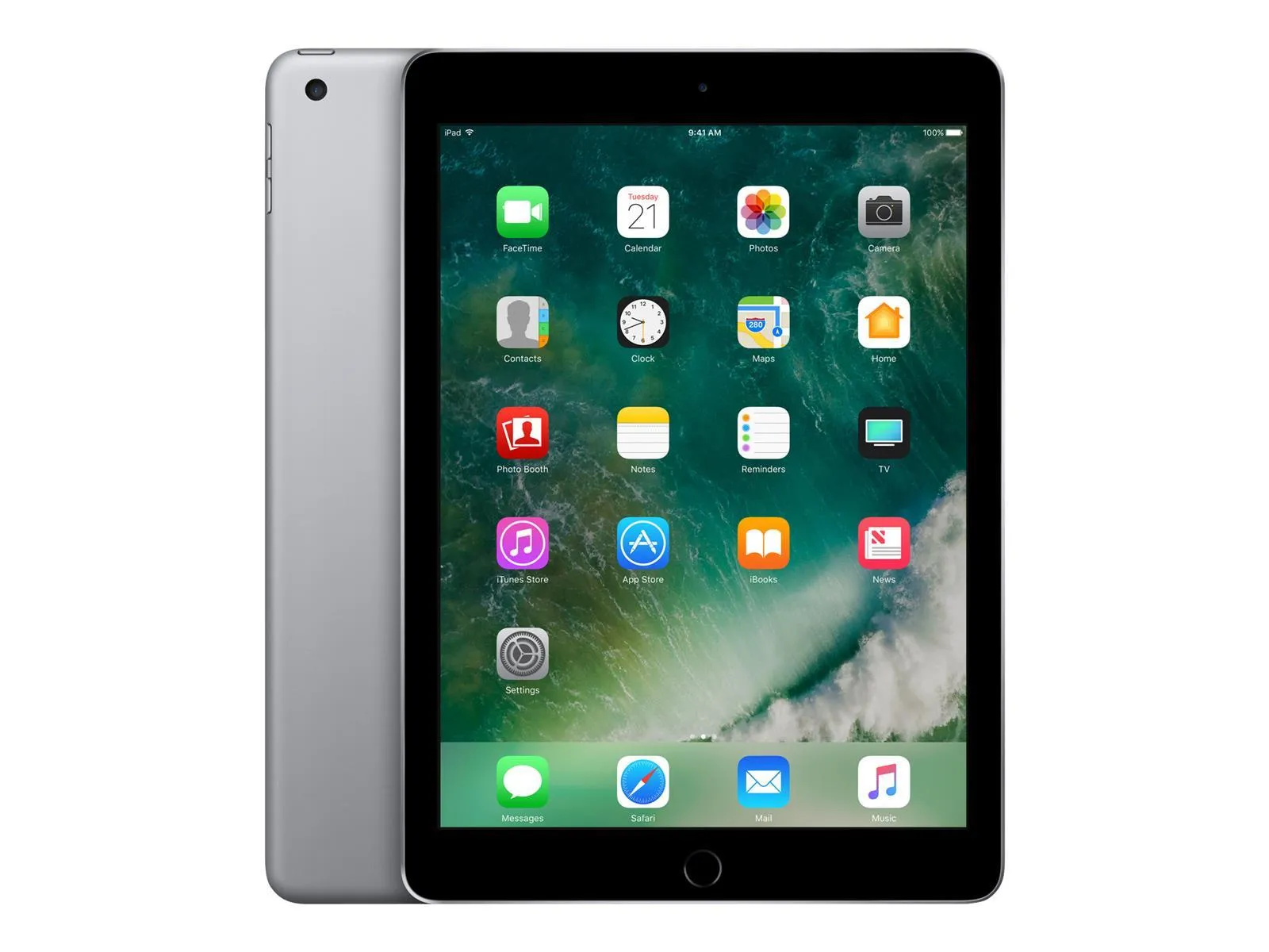 Apple iPad 5 9.7 2017 | 128 GB | spacegrau | LTE + WLAN | A1823 | 5th Generation