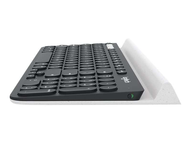 Logitech Tastatur K780 Multi-Device | USB-Tastatur | kabellos | schwarz | Belgisch