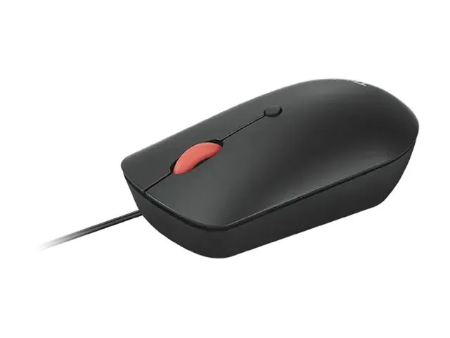 Lenovo ThinkPad USB-C Kompaktmaus | Kabelgebunden | rechts- und linkshändig | Schwarz