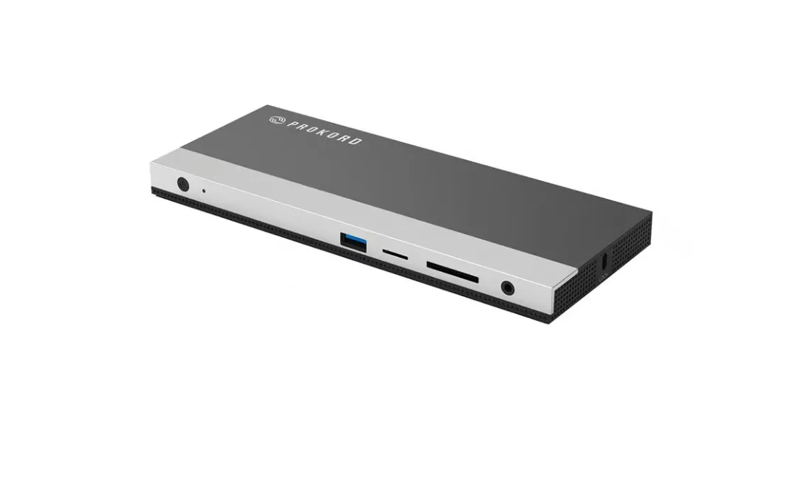 Prokord USB-C Workplace Dock II - UMD03 | DP HDMI VGA | ohne Netzteil