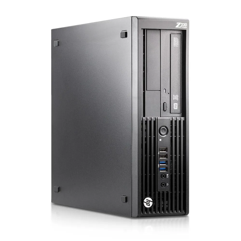 HP Z230 SFF Workstation | Intel Xeon E3-1225 | 16GB RAM | 256GB SSD | Win 10 Pro