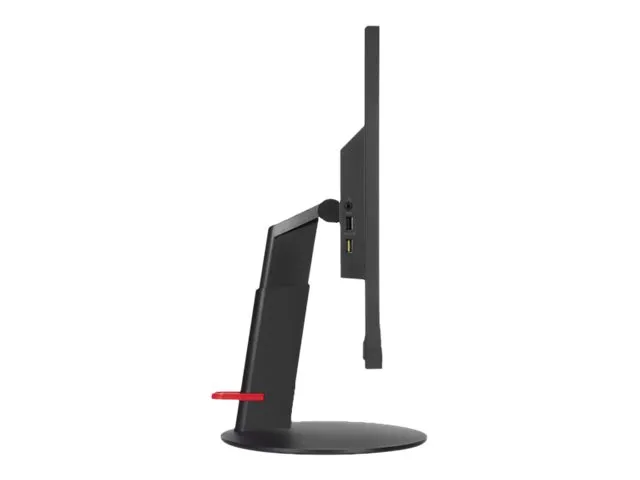 Lenovo ThinkVision T24v-10 | 23.8" | LED IPS Full HD Monitor | Webcam | HDMI DP VGA | Schwarz