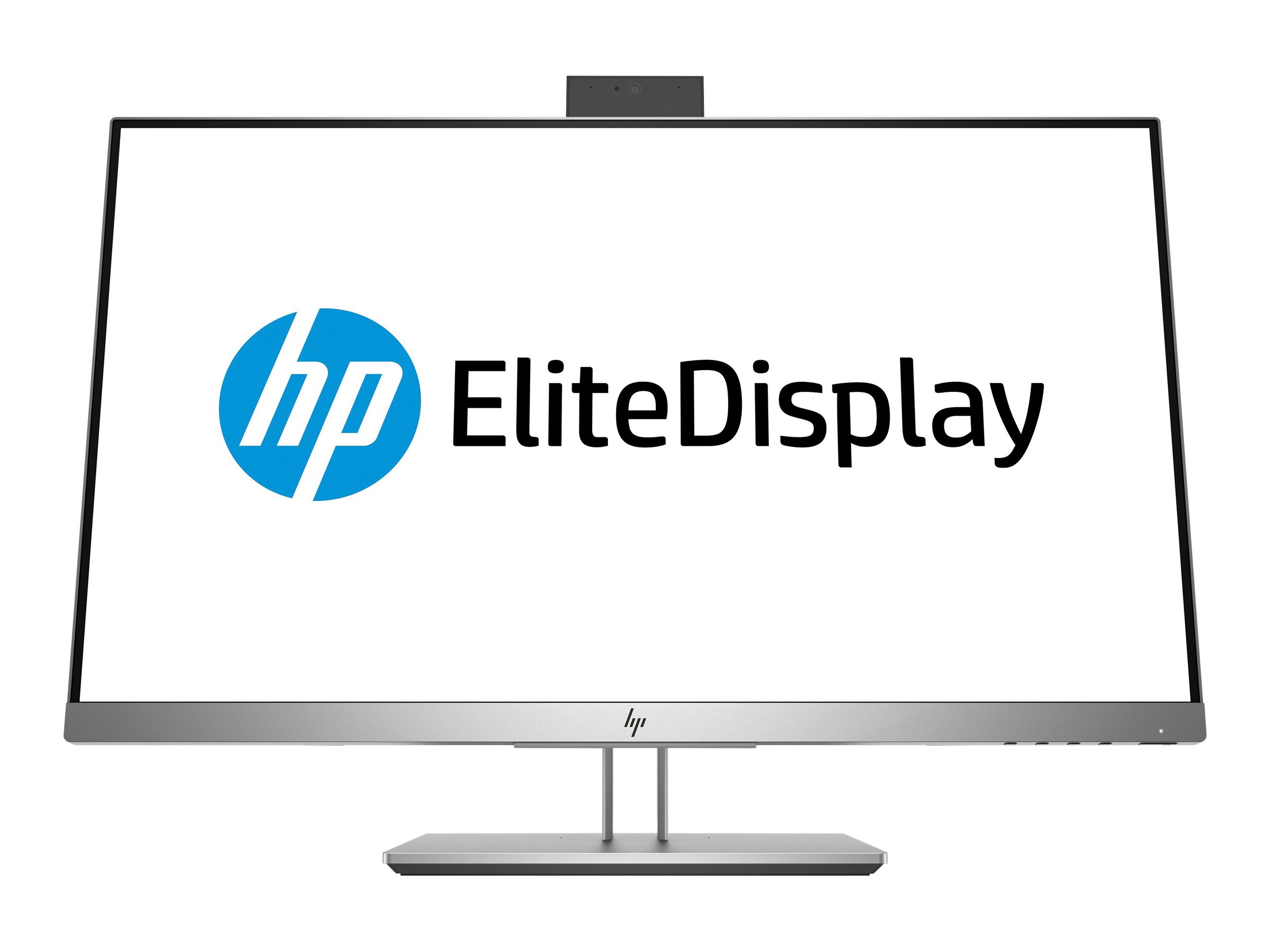HP EliteDisplay E243d Monitor | 23.8" | Full HD | Webcam | silber