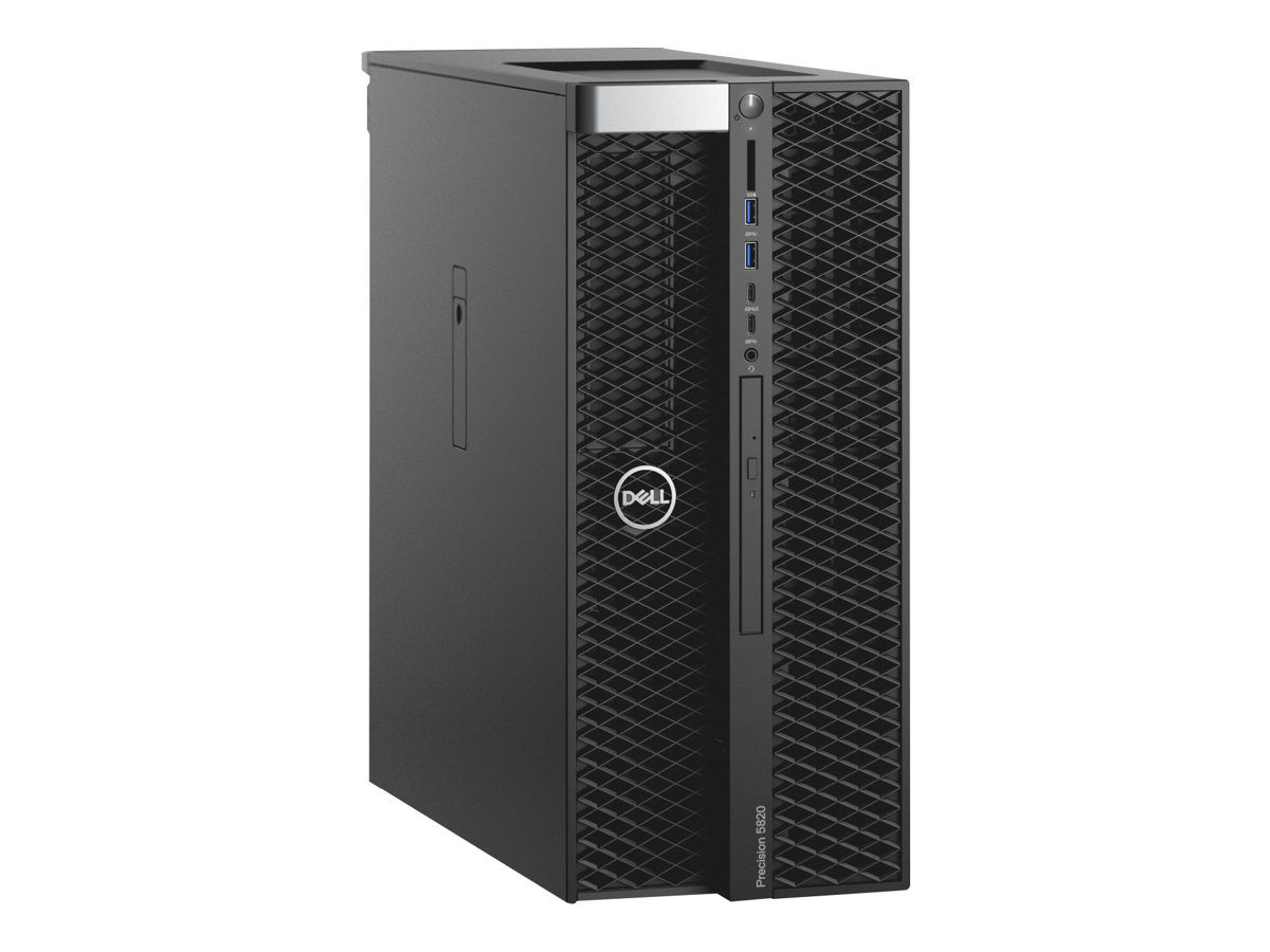 Dell Precision 5820 Tower | Intel Xeon W-2225 | 64GB RAM | 256GB SSD | Radeon Pro WX 5100 | Win 11 Pro