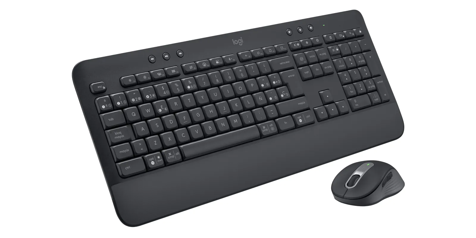 Logitech Signature MK650 Combo for Business | Tastatur-und-Maus-Set | QWERTY - Spanisch