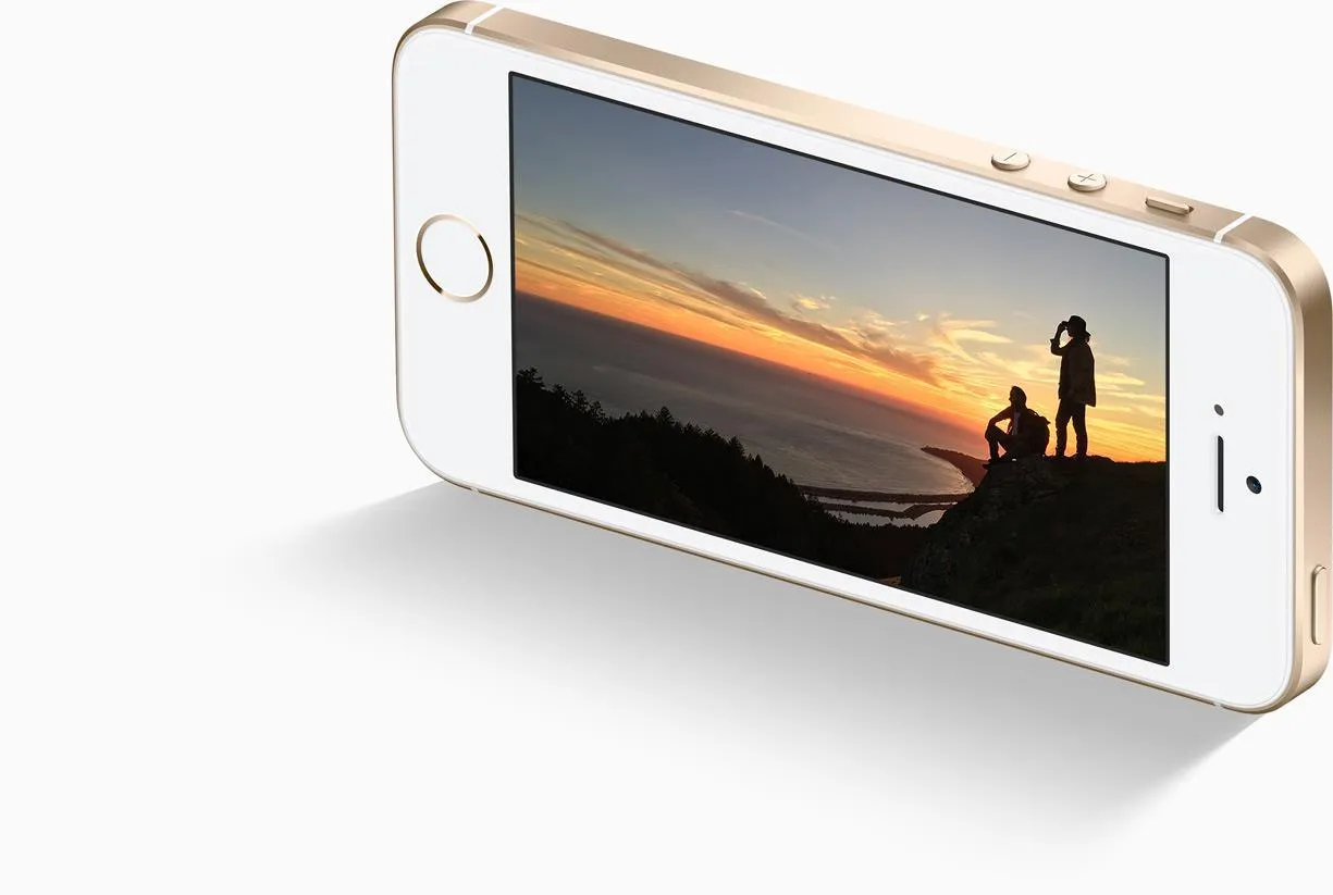 Apple iPhone SE 32GB Gold Smartphone ohne Simlock A1723 Akzeptabel