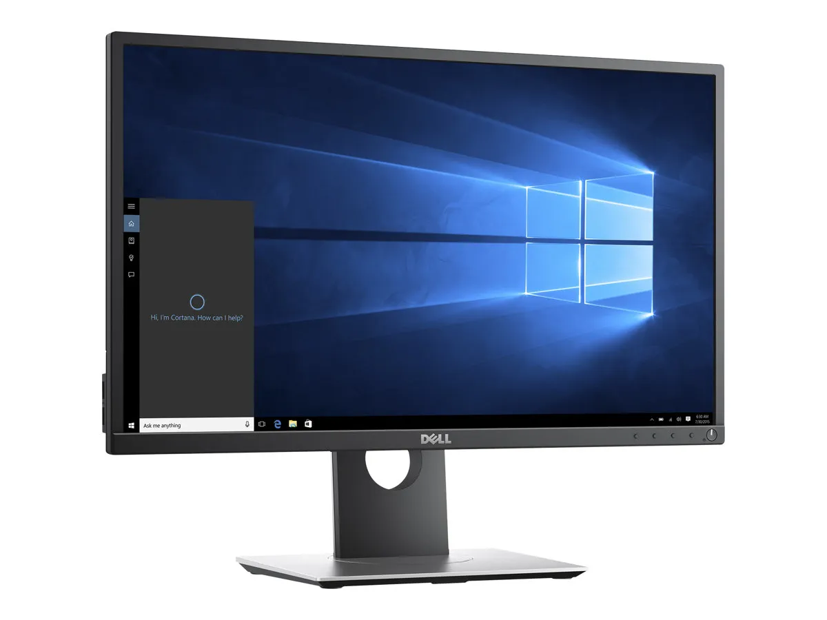 Dell Monitor P2417H | 23.8" | Full HD | HDMI DisplayPort VGA | schwarz