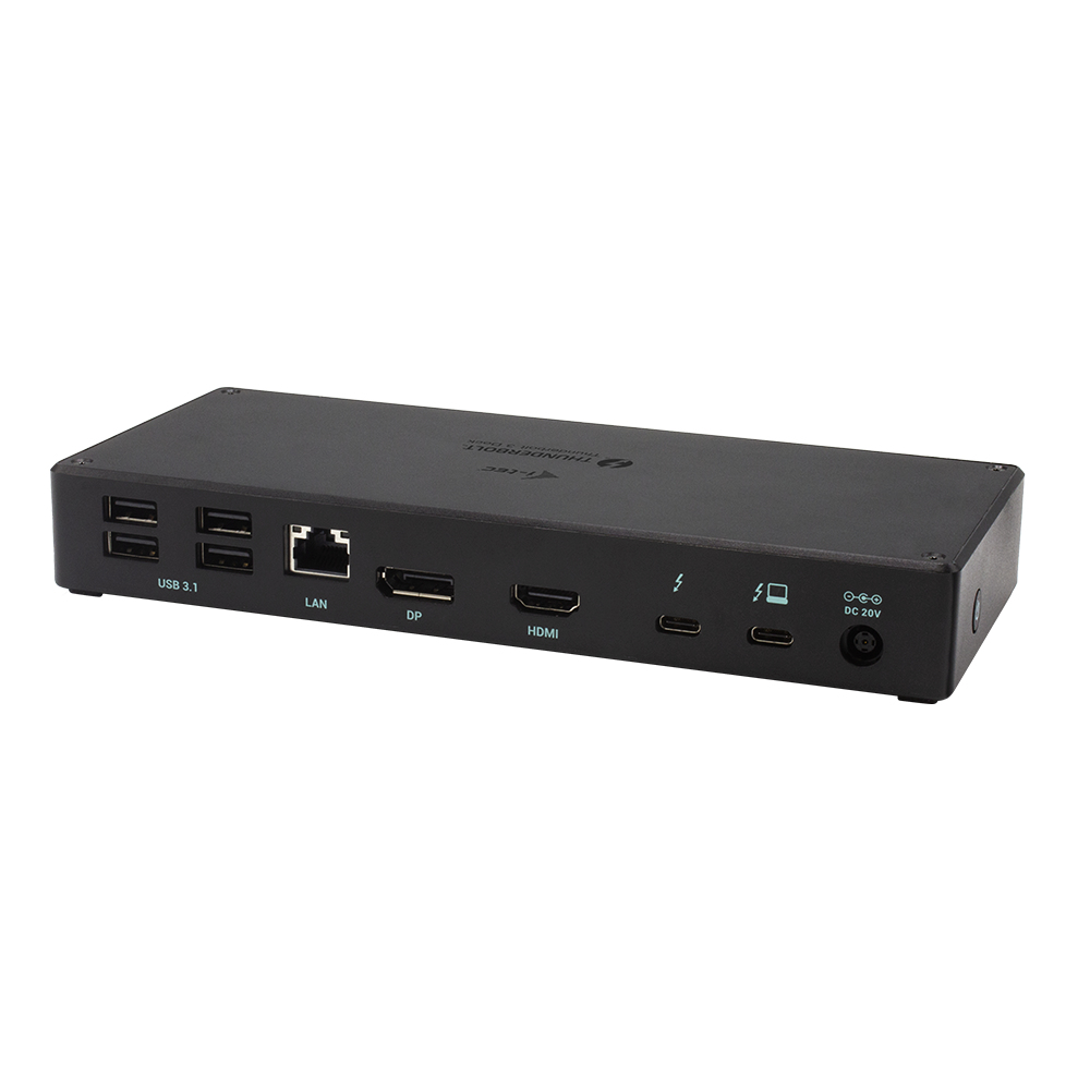 i-tec USB-C/Thunderbolt 3 Triple 4K Dockingstation | 2x DisplayPort 3x HDMI | ohne Netzteil
