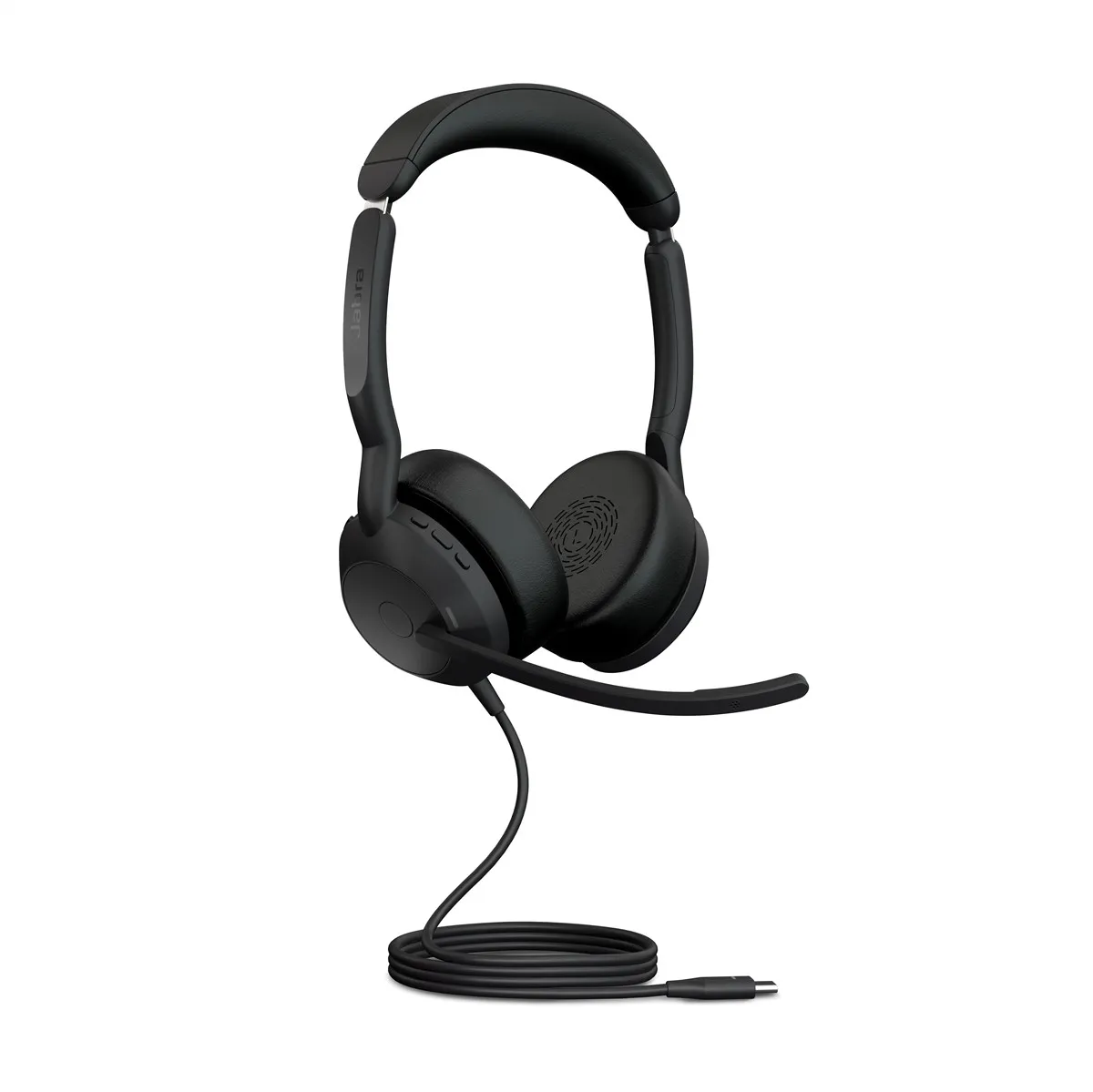 JABRA Evolve2 50 UC Stereo | On-Ear Headset | kabelgebunden | USB-C | Schwarz
