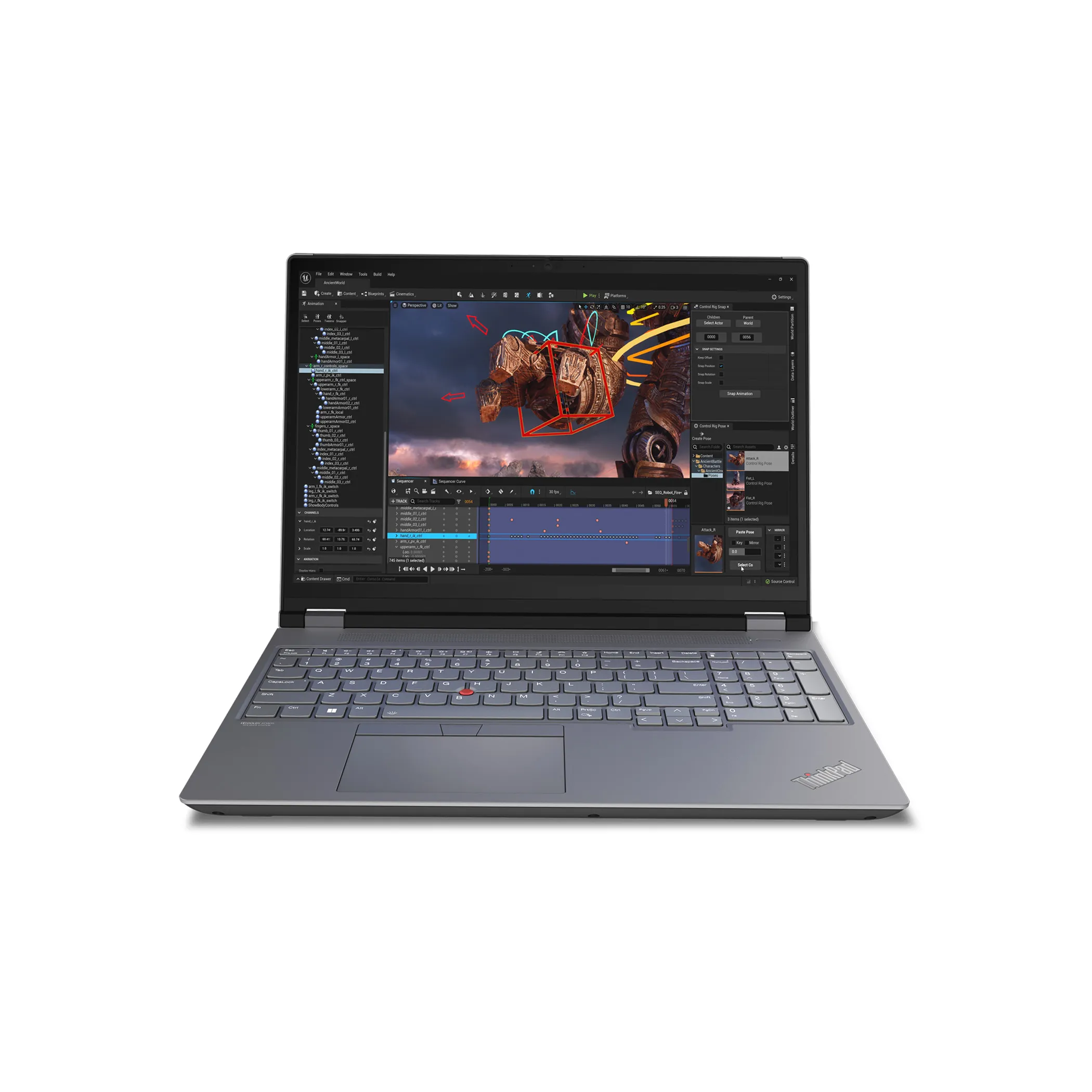 Lenovo ThinkPad P16 Gen 2 | 16" | Intel i7-13850HX | 64GB RAM | 1TB SSD | RTX A1000 | WUXGA | Win 11 Pro | DE