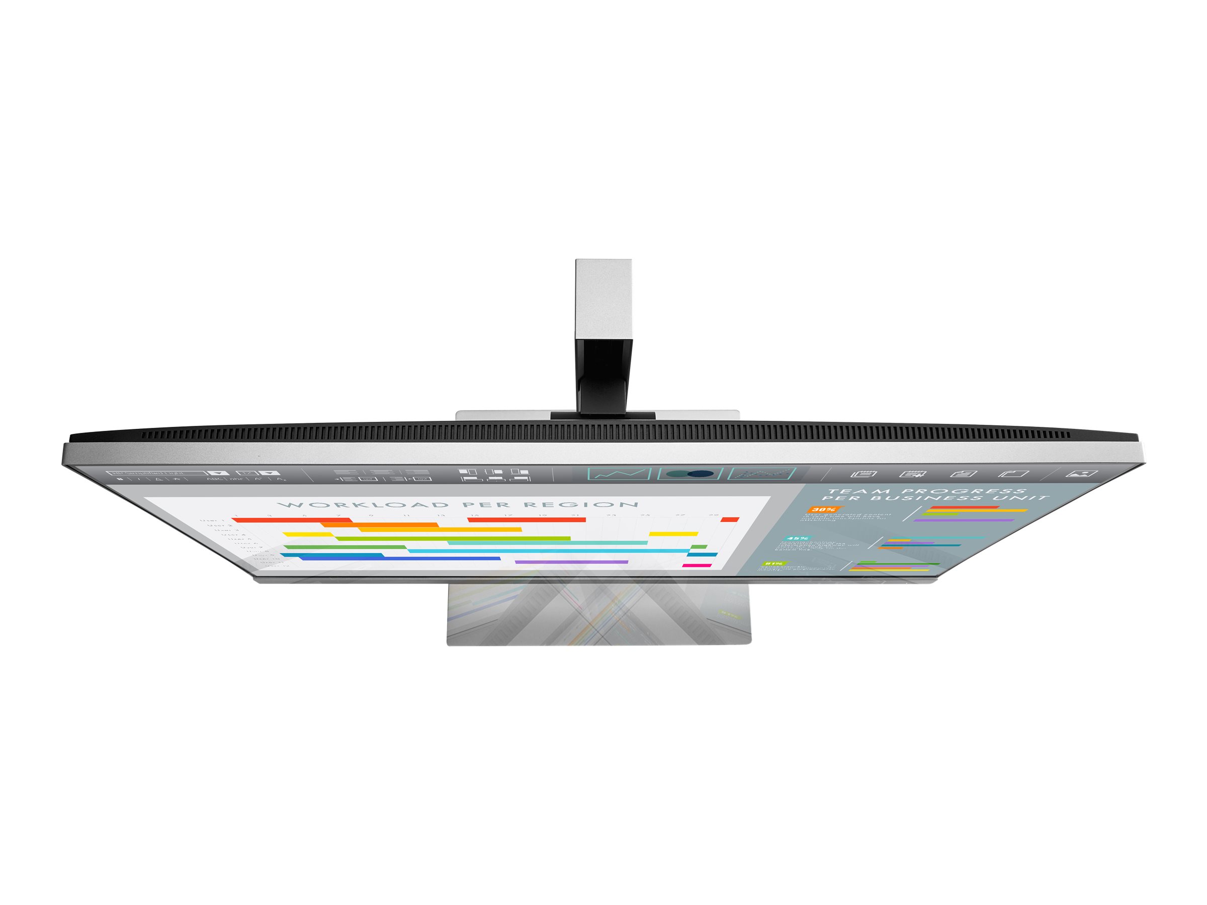 HP EliteDisplay E243i Monitor | 24" | WUXGA | silber | wie neu in geöffneter OVP