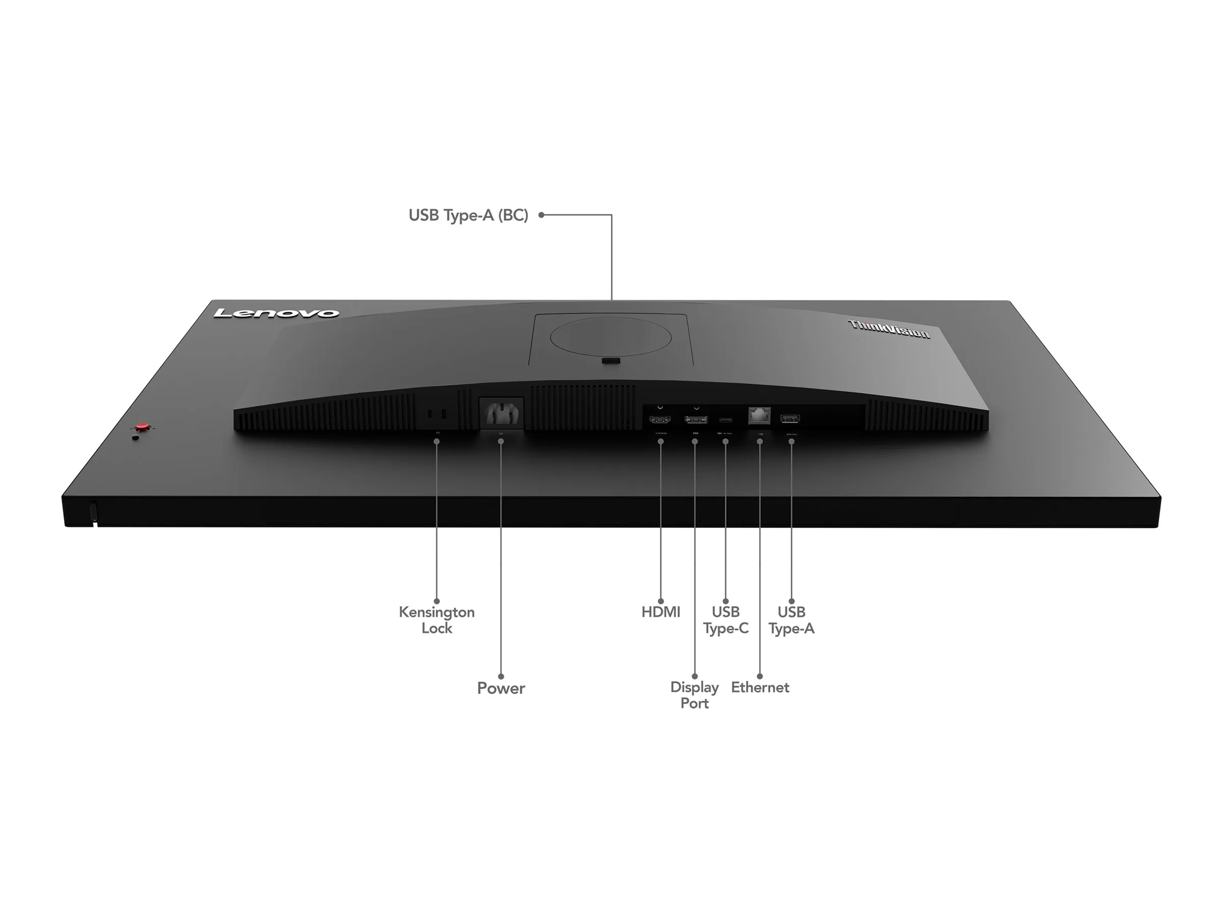 Lenovo ThinkVision T32h-30 | 31,5" | QHD | IPS | HDMI DP USB-C | Schwarz