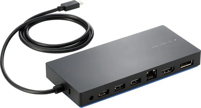 HP Dockinglösung mit USB 3.0, HDMI und LAN-Port für erweiterte Arbeitsplatzanbindung