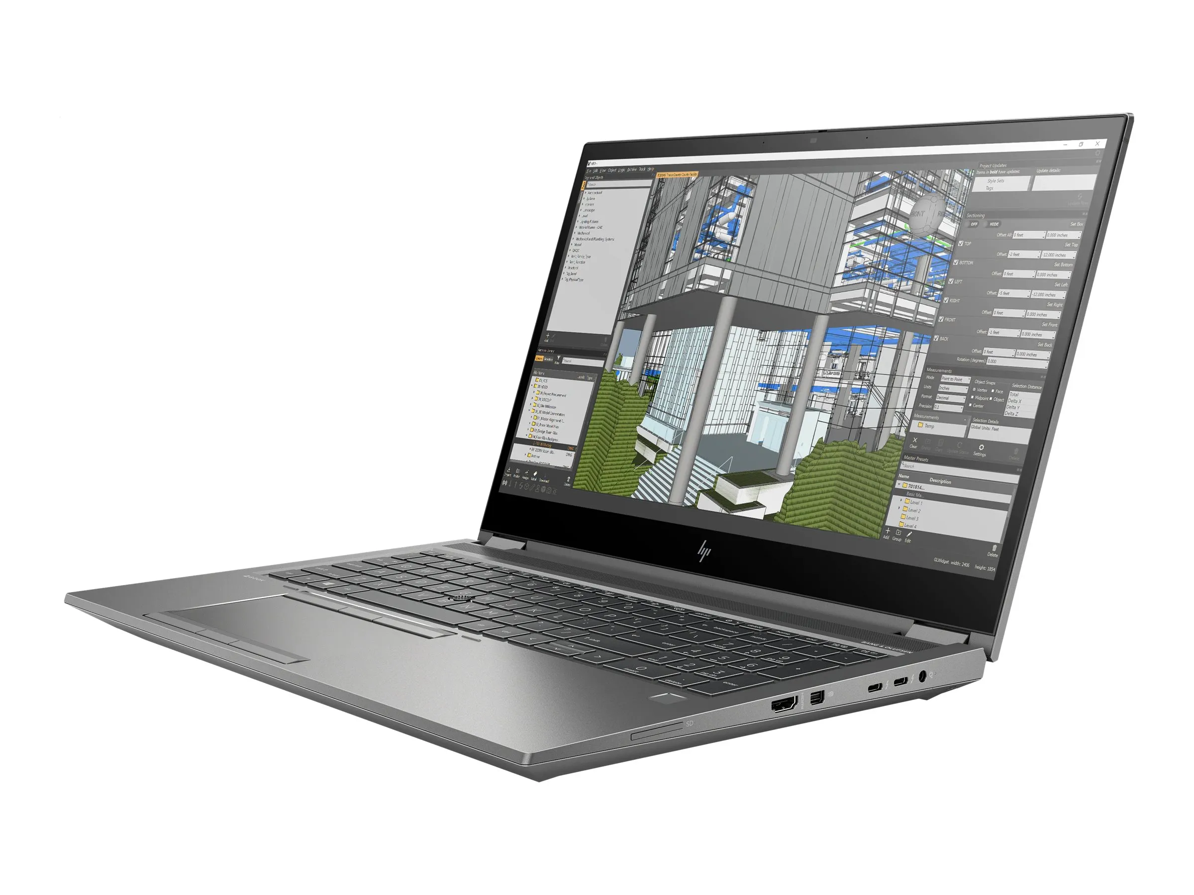 HP ZBook Fury 15 G8 | 15.6" | Intel Core i7-11850H | 64GB RAM | 1TB SSD | Full HD | Win 11 Pro | DE