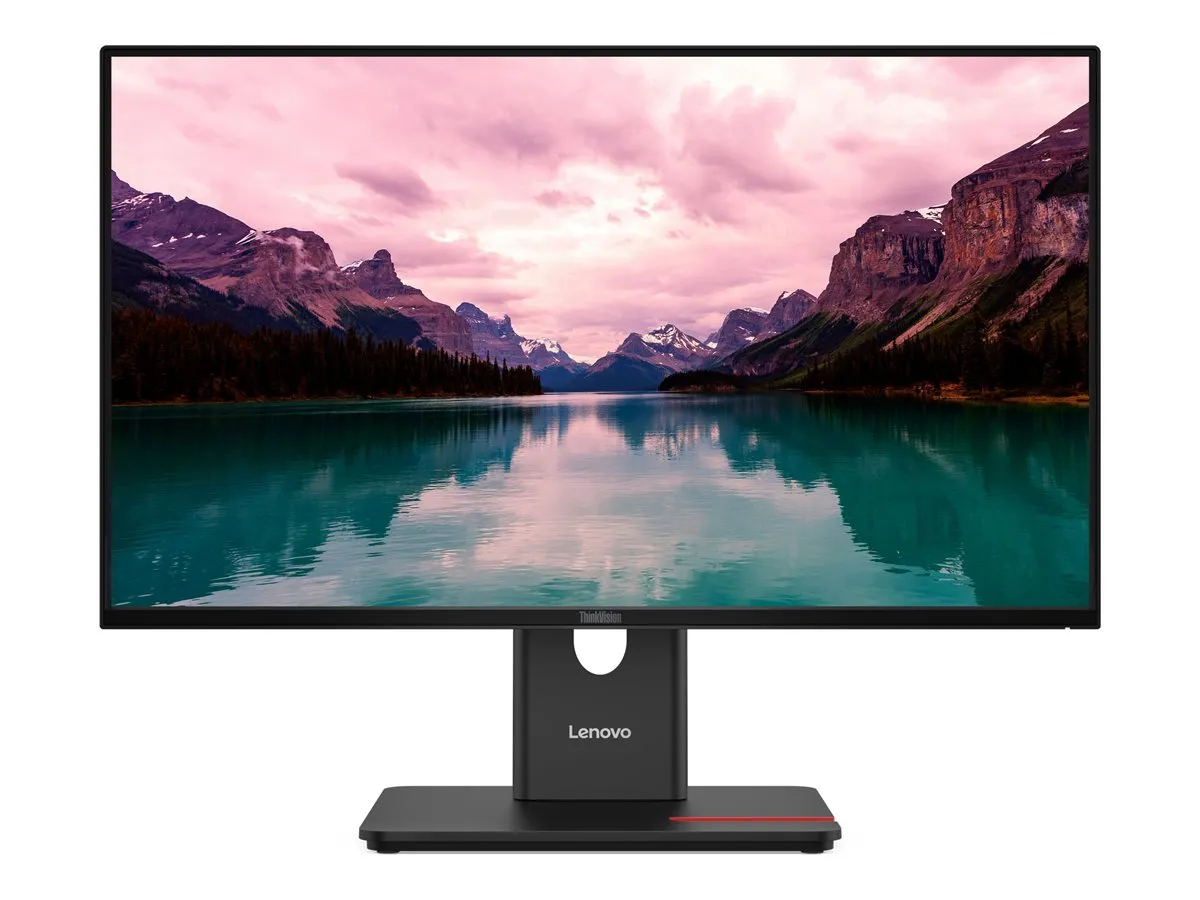 Lenovo ThinkVision T24-40 | 23.8" | LED IPS Monitor | HDMI DP VGA USB-C | FHD | Schwarz
