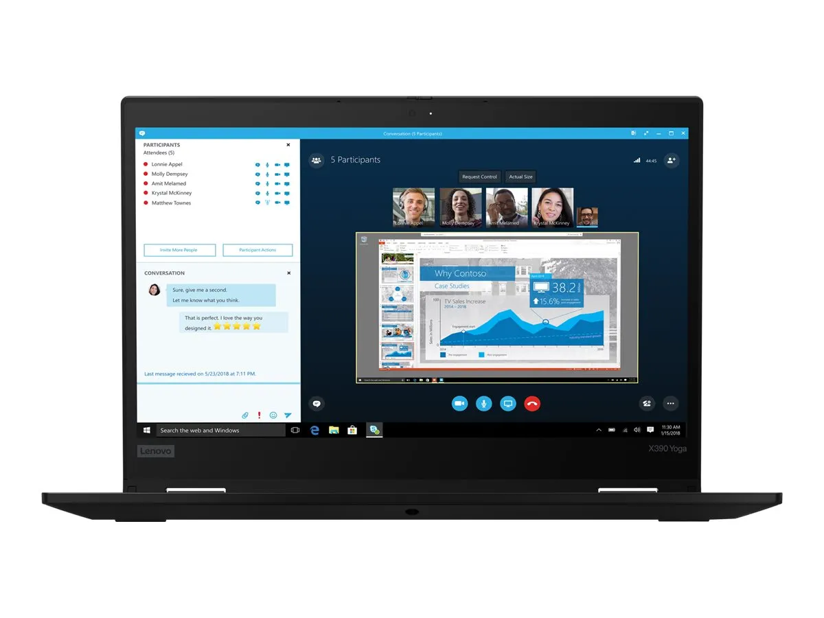 Lenovo ThinkPad X390 Yoga | 13,3" | i7-8565U | 16GB RAM | 512GB SSD | Full HD | Win 10 Pro | DE