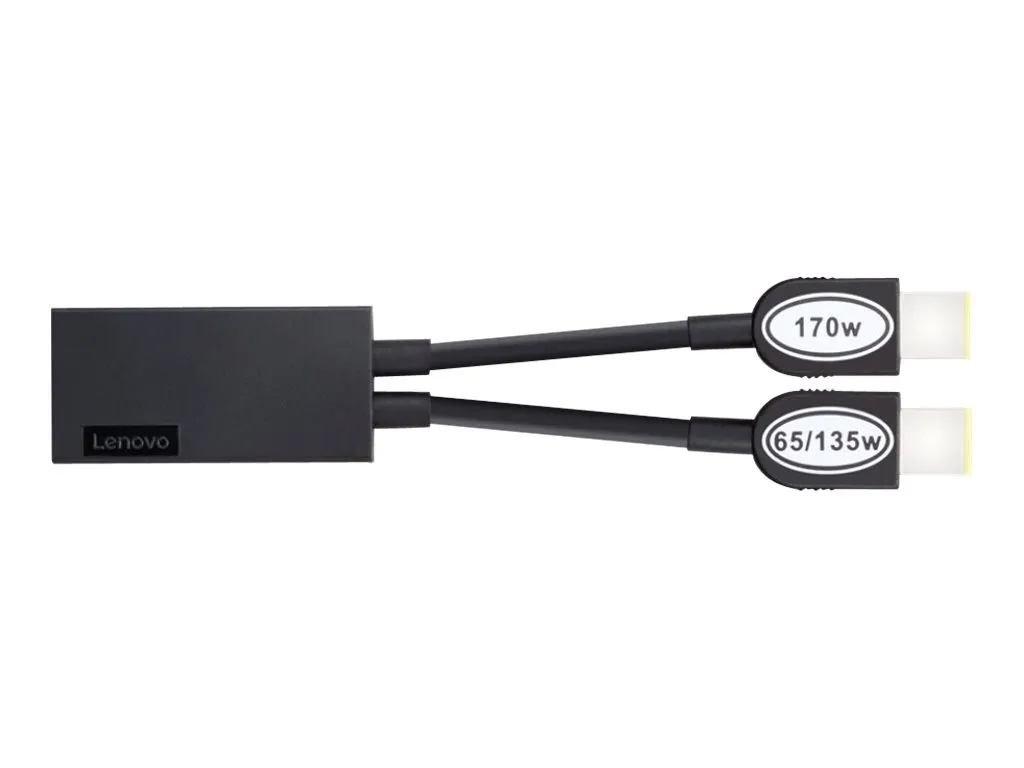 Lenovo Y Kabel | Netz Splitter | Slim Tip | für 40AN Dock