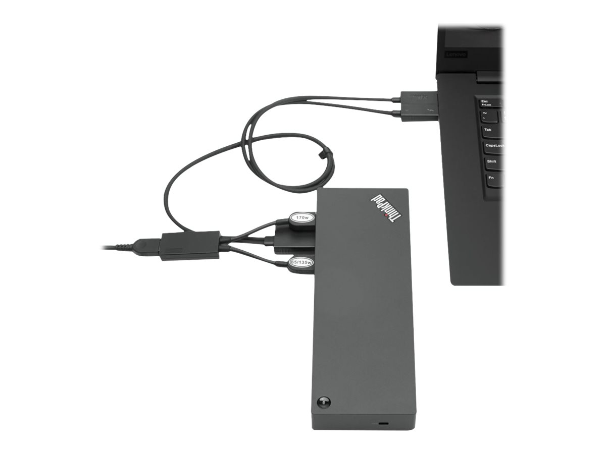Lenovo ThinkPad Thunderbolt 3 Workstation Dock G2 40AN | inkl. 230W Netzteil