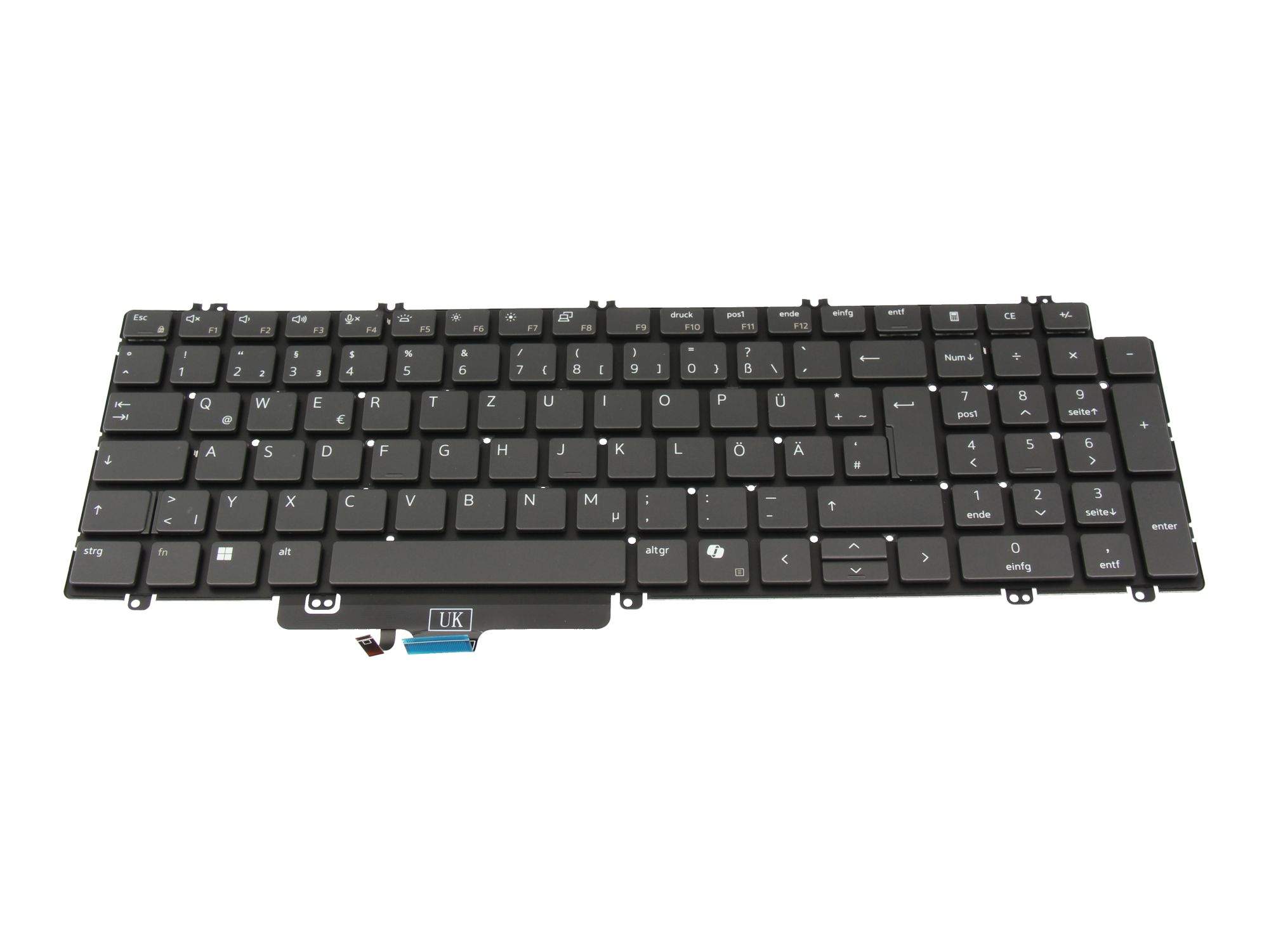 Kopie von Dell Latitude 5550 Tastatur | Deutsch QWERTZ | Backlit | 07FGP5 #1