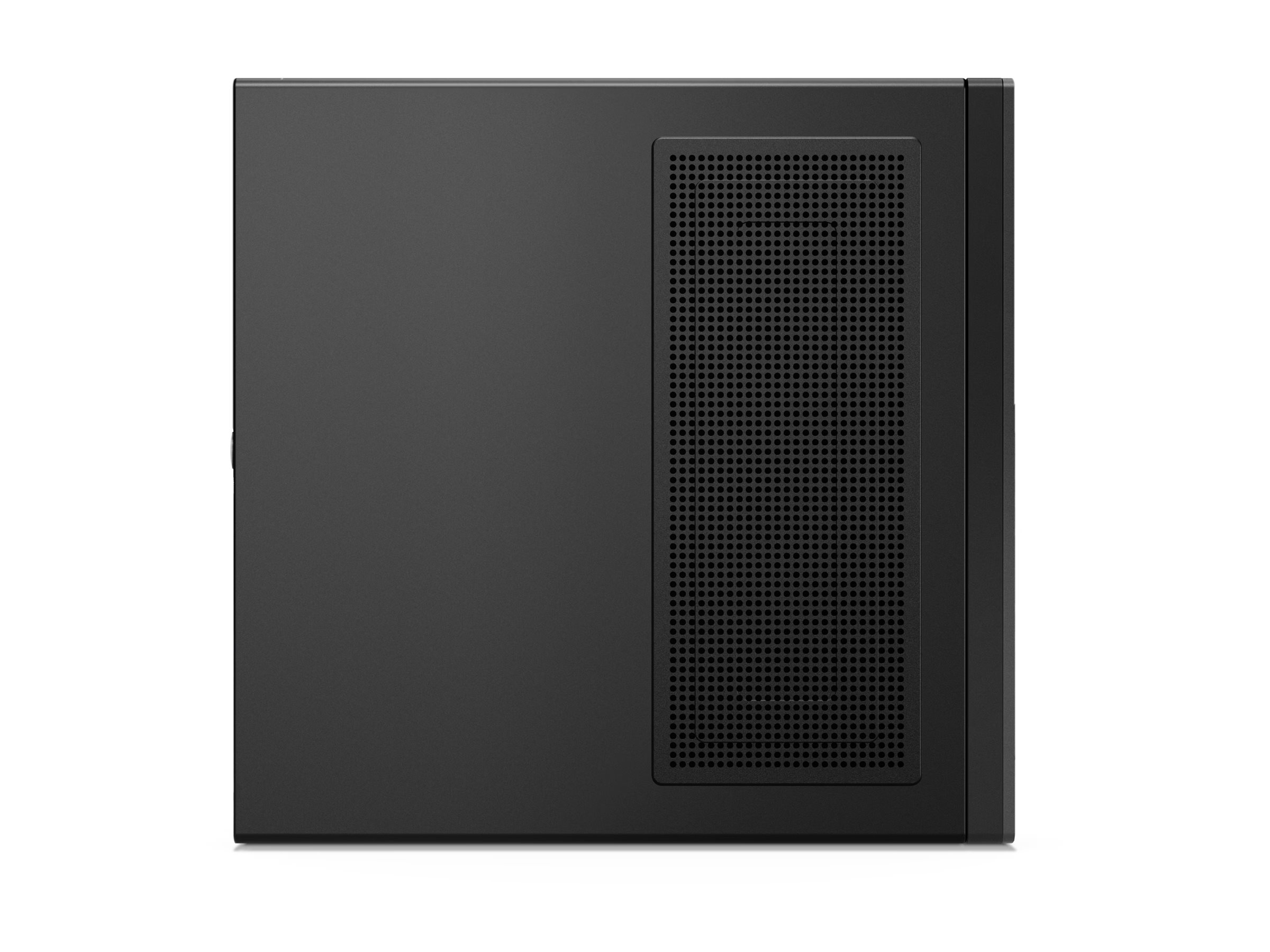 Lenovo Desktop-PC von oben mit sichtbarer Belüftungsöffnung