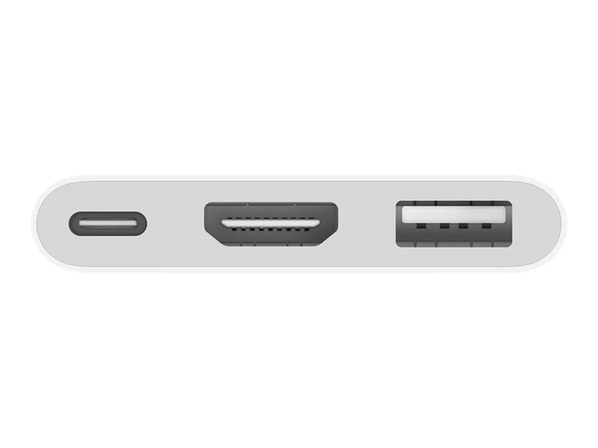 Apple USB-C to Digital AV Adapter | HDMI USB-C USB-A | 4K Support