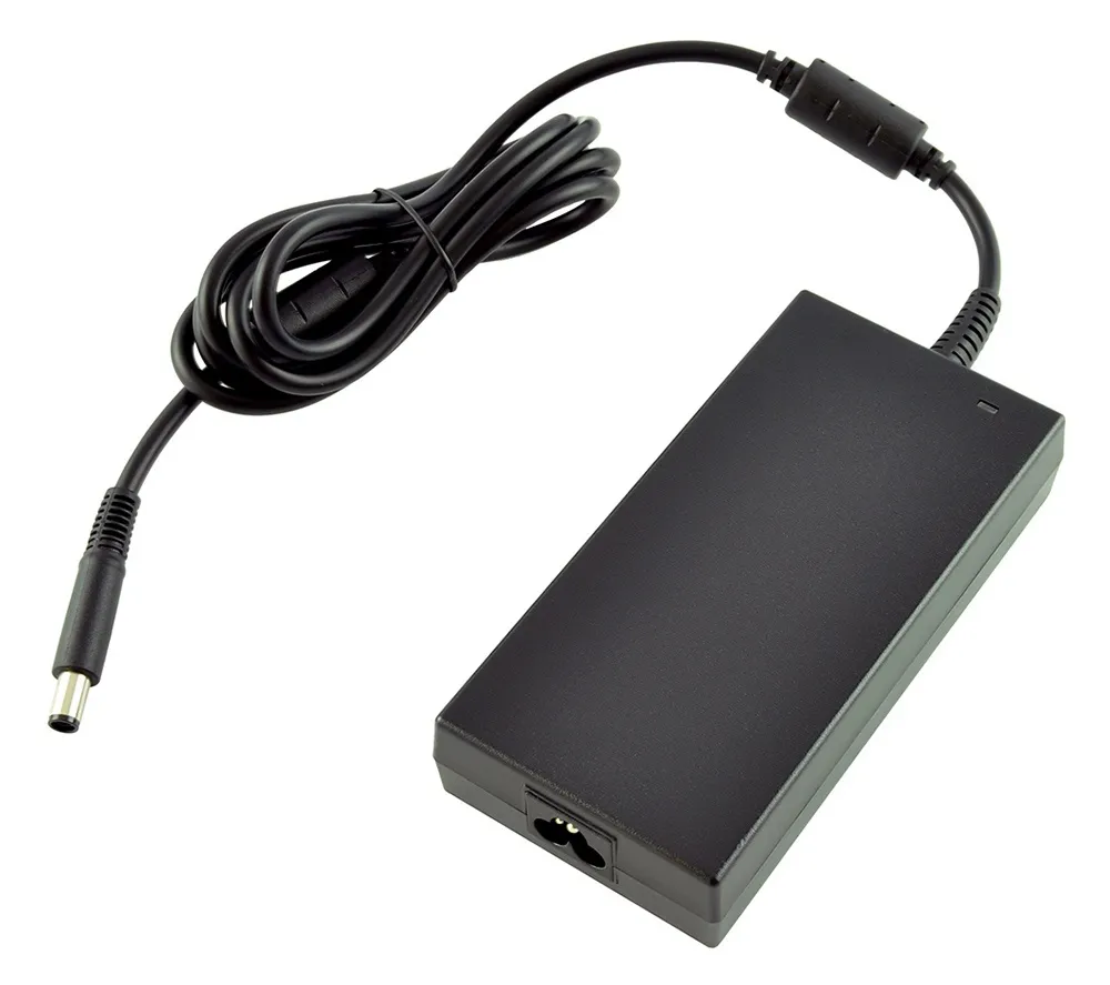 Leistungsstarker Dell Notebook-Ladeadapter mit rechteckiger Bauform