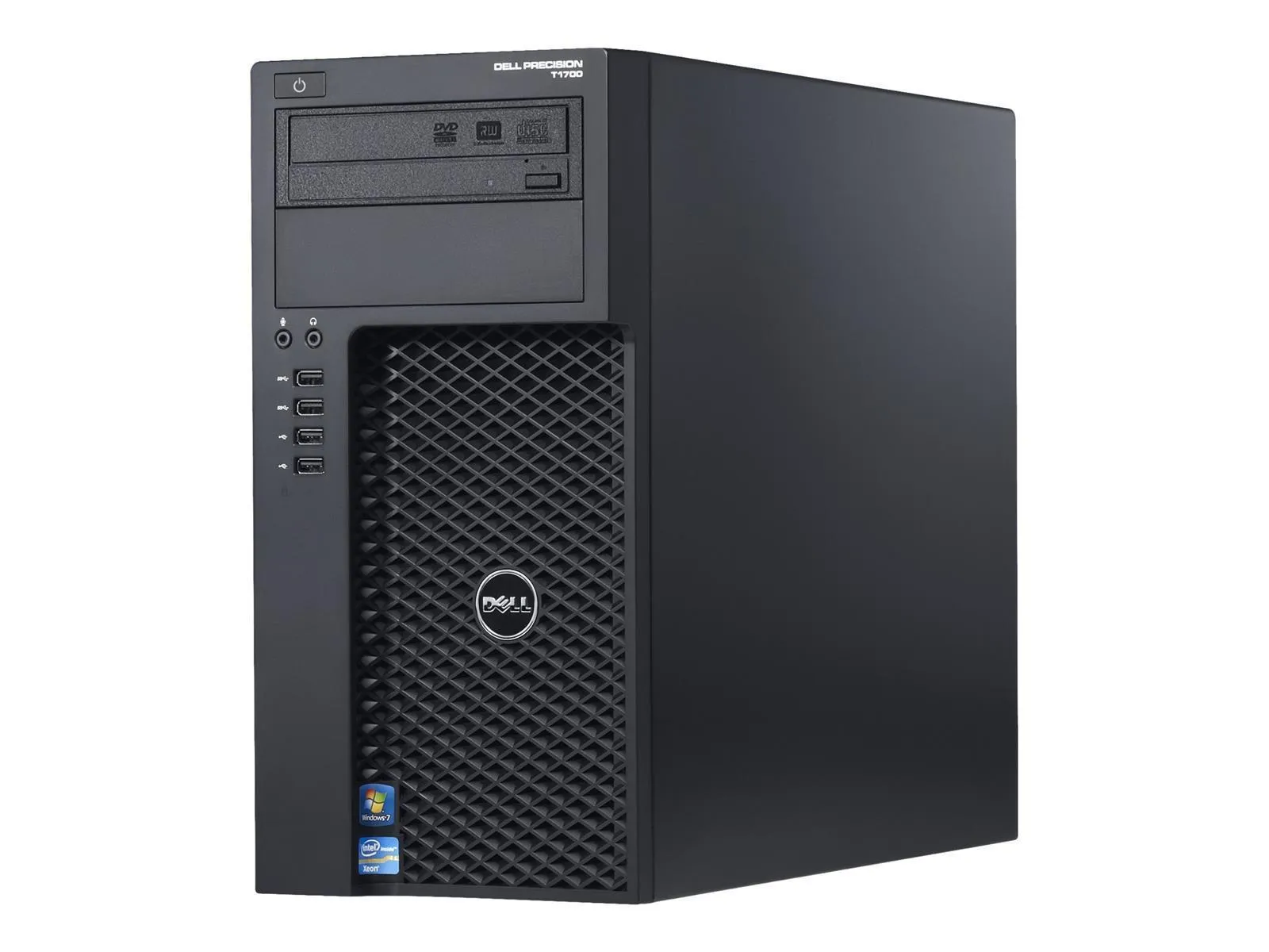Dell Precision T1700 Workstation E3-1220v3 3,10GHz 16GB RAM 256GB SSD 500GB HDD Quadro K600 Win 10 Pro