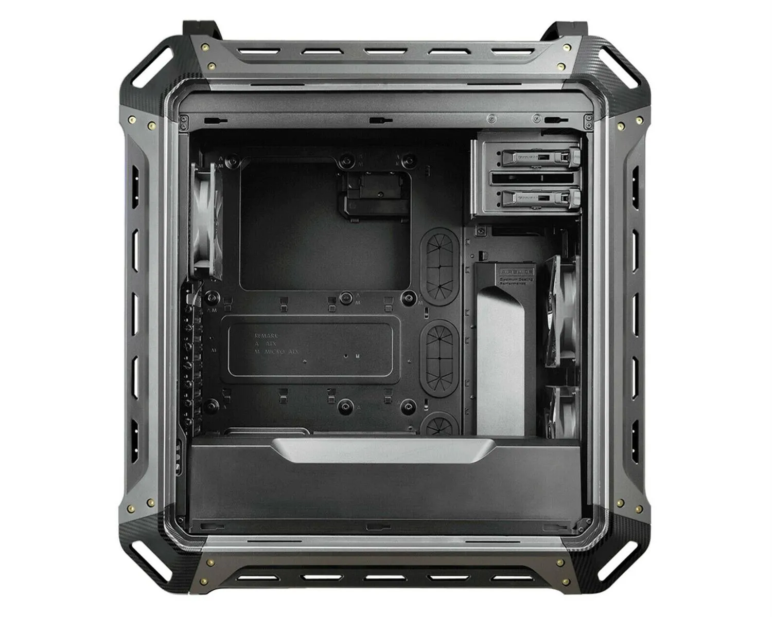 COUGAR PANZER MAX G PC Tower Gehäuse Schwarz/Transparent ATX CEB E-ATX
