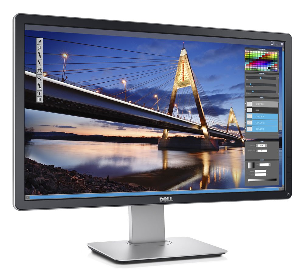 Dell Monitor P2416Db | 24" | WQHD | HDMI DisplayPort VGA | schwarz