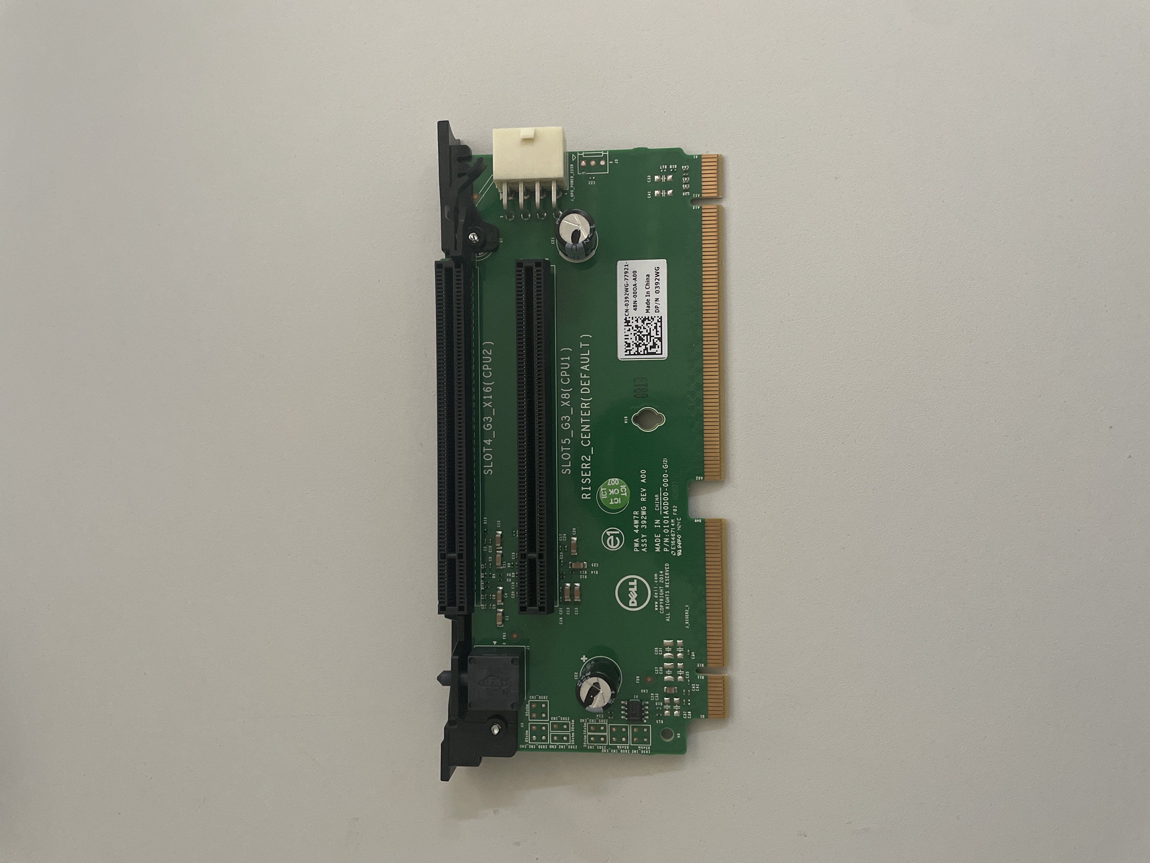 Kopie von Dell Riser2 Board 1x PCIe3.0 x16 1x PCIe3.0 x8 für PowerEdge R730/R730xd | PN: 0392WG #1