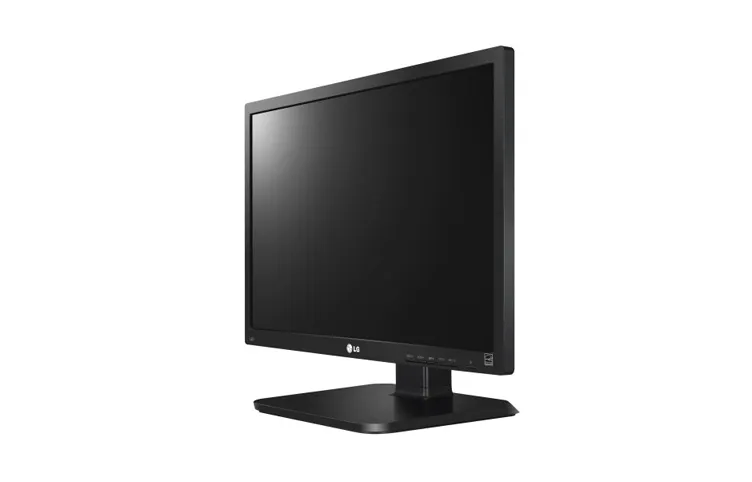 LG 24MB65PY 24 Zoll Full-HD IPS Monitor DP VGA DVI Pivot Schwarz 60,96 cm