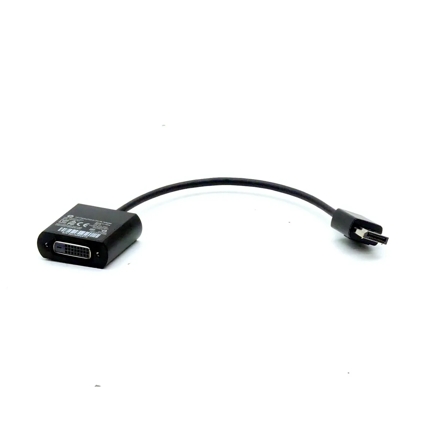 Kompakter Mini DisplayPort-zu-DVI-Adapter mit kurzem Verbindungskabel