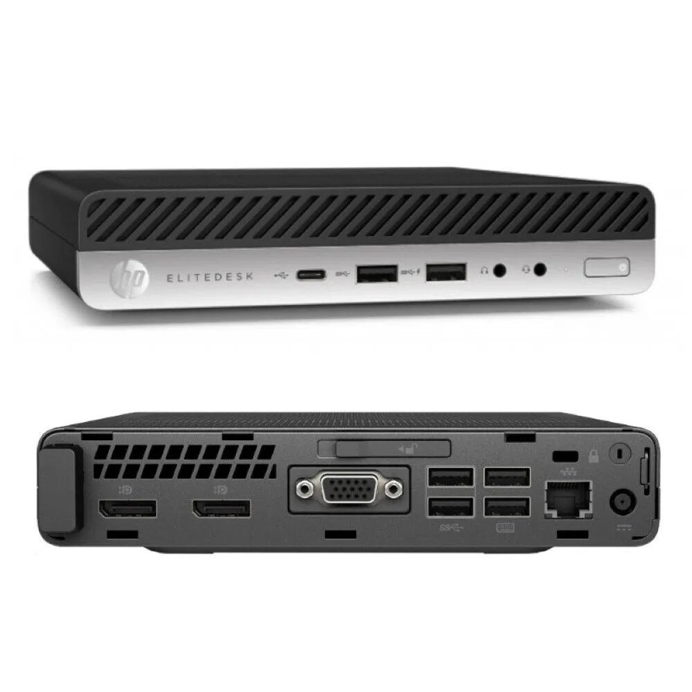 HP EliteDesk 800 G3 Mini | Intel Core i7-7700T | 32GB RAM | 1TB SSD | Win 10 Pro
