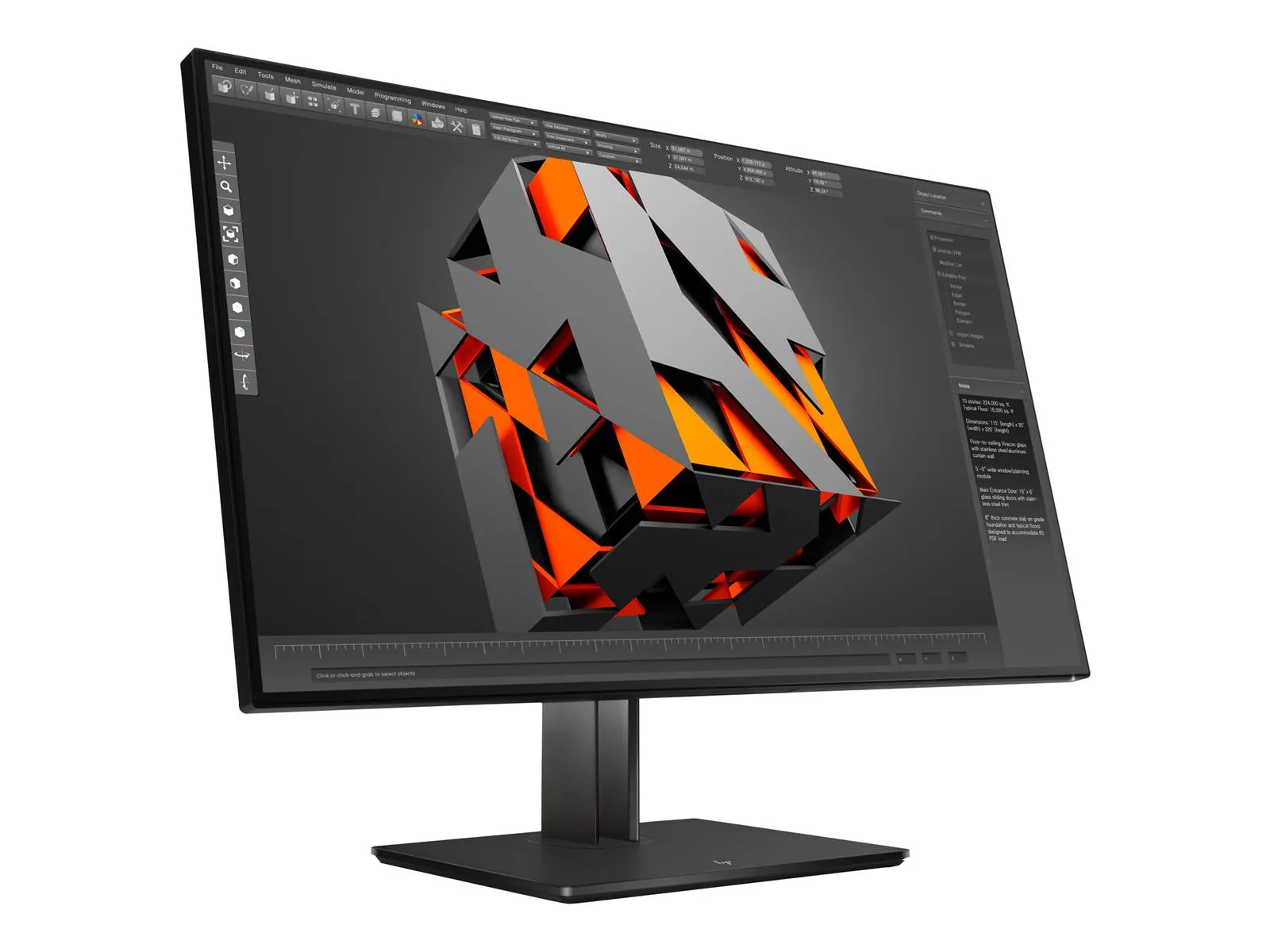 HP Z32 Monitor | 31.5" | 4K | schwarz