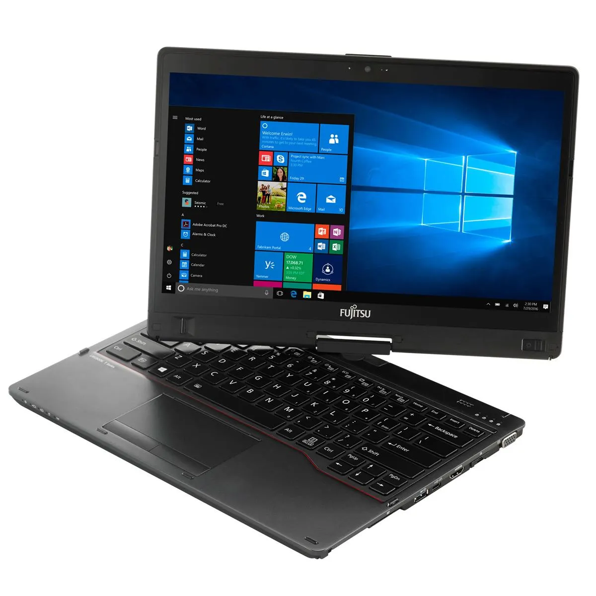 Fujitsu LIFEBOOK T937 13,3" Full-HD Display, Intel Core i5-7200U, 8GB RAM, 256GB SSD, LTE, Windows 10 Pro