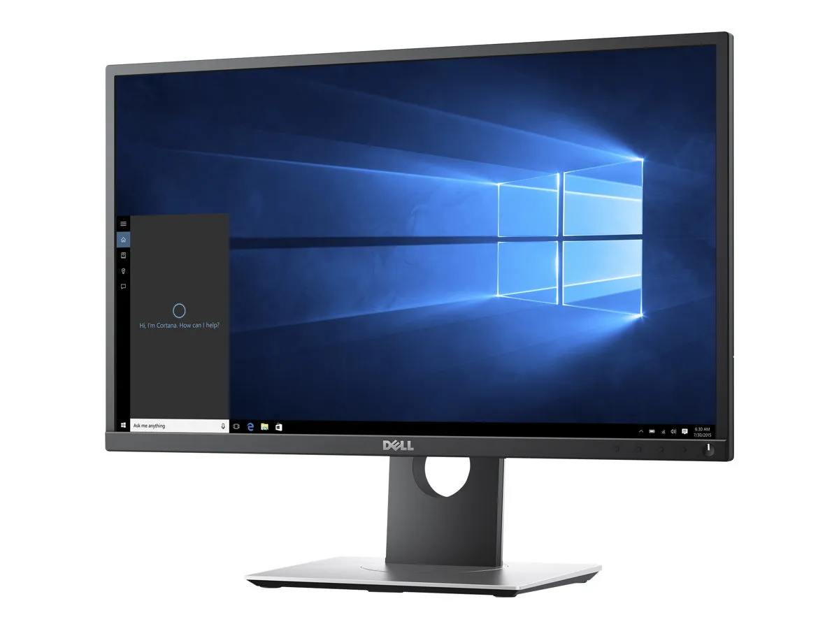 Dell Monitor P2417H | 23.8" | Full HD | HDMI DisplayPort VGA | schwarz